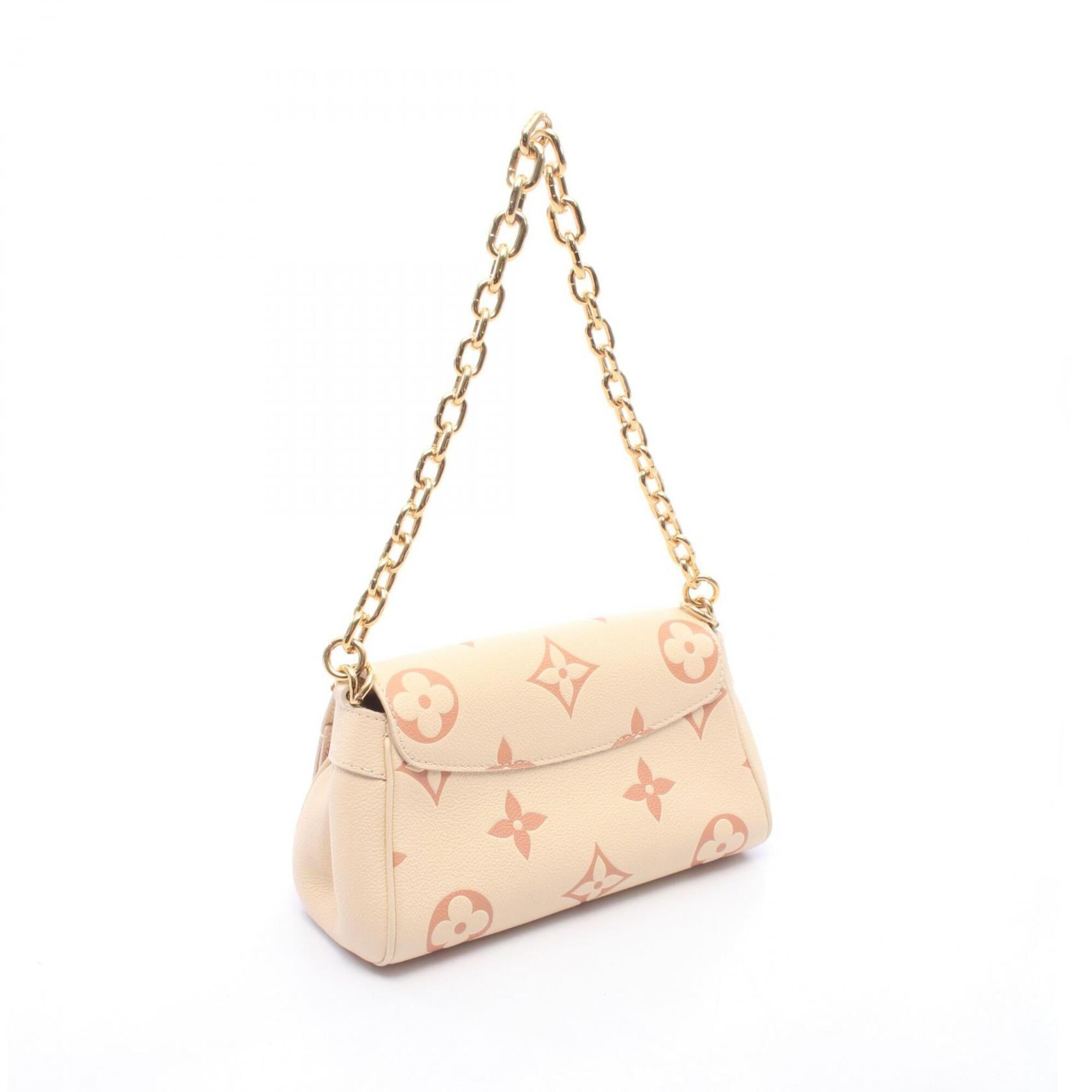 Louis Vuitton Beige Pink Leather Handbag (Pre-Owned)