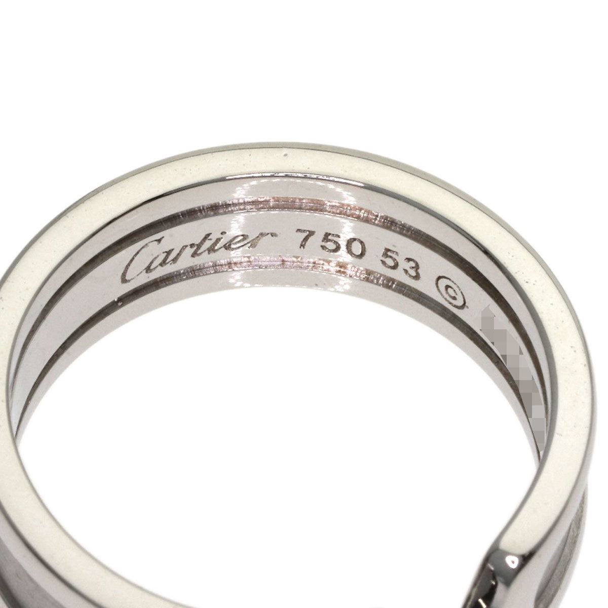 Cartier White Gold (18K) Band Ring (Pre-Owned)