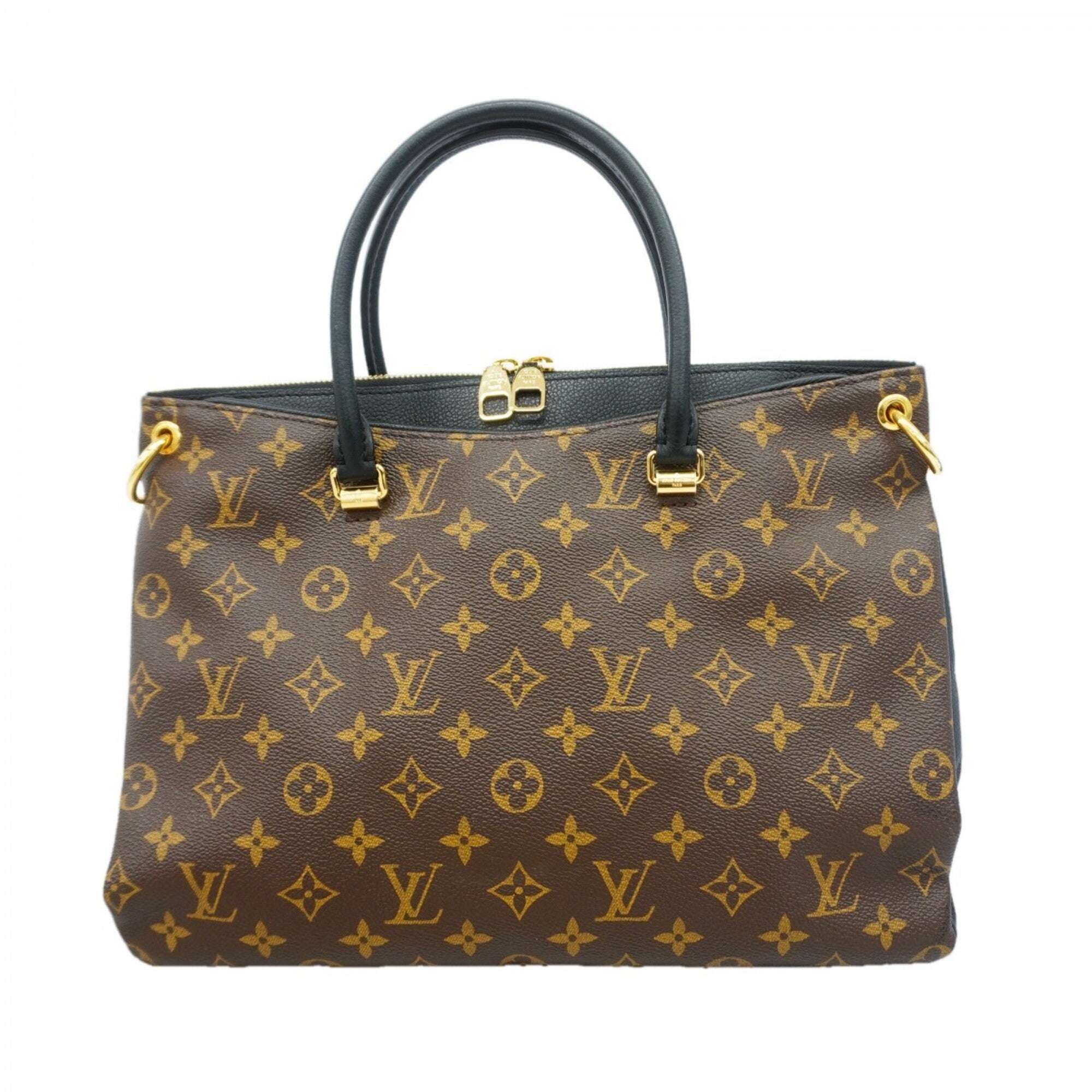 Louis Vuitton Noir Handbag (Pre-Owned)
