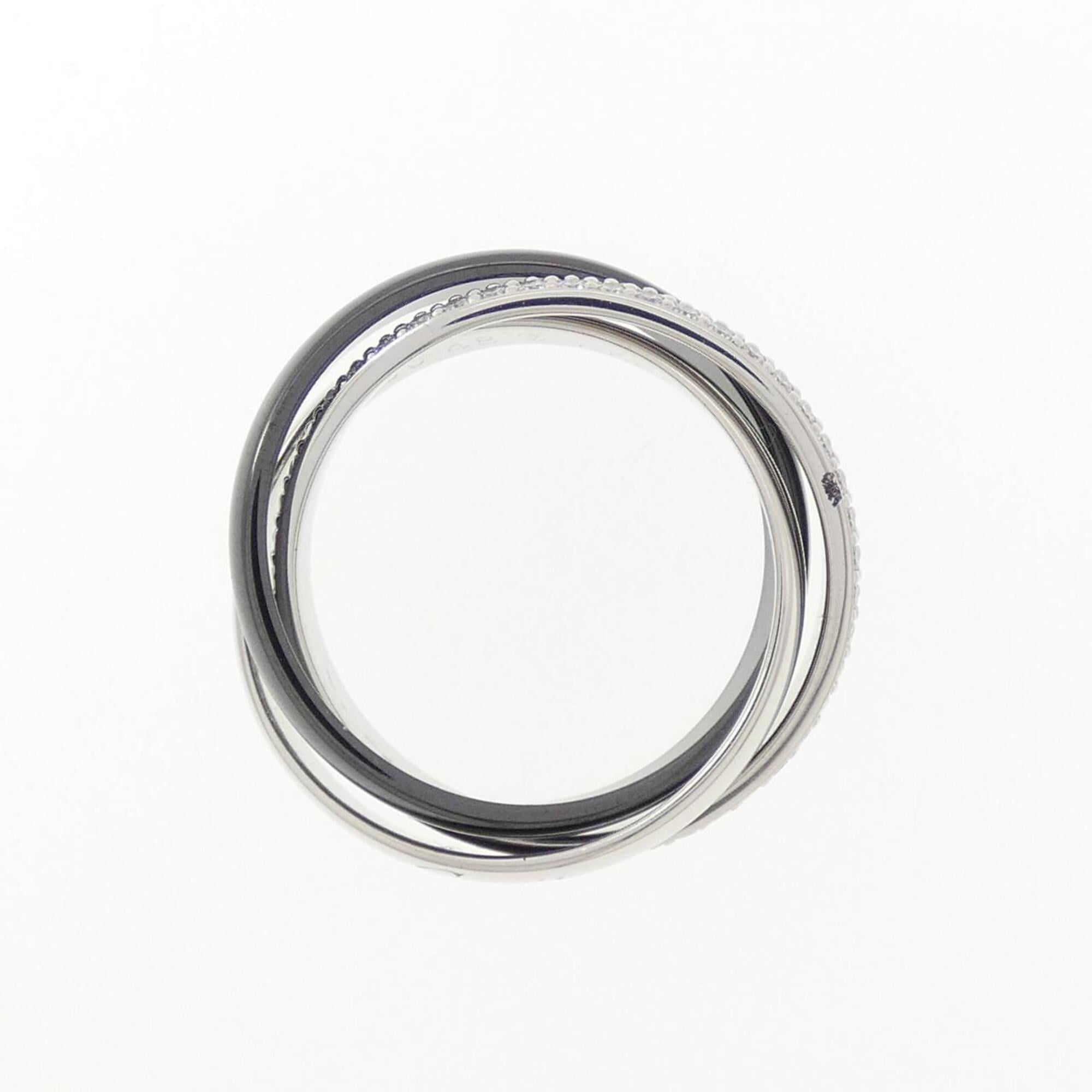 Cartier White Gold (18K) Ceramic Band Ring (Pre-Owned)