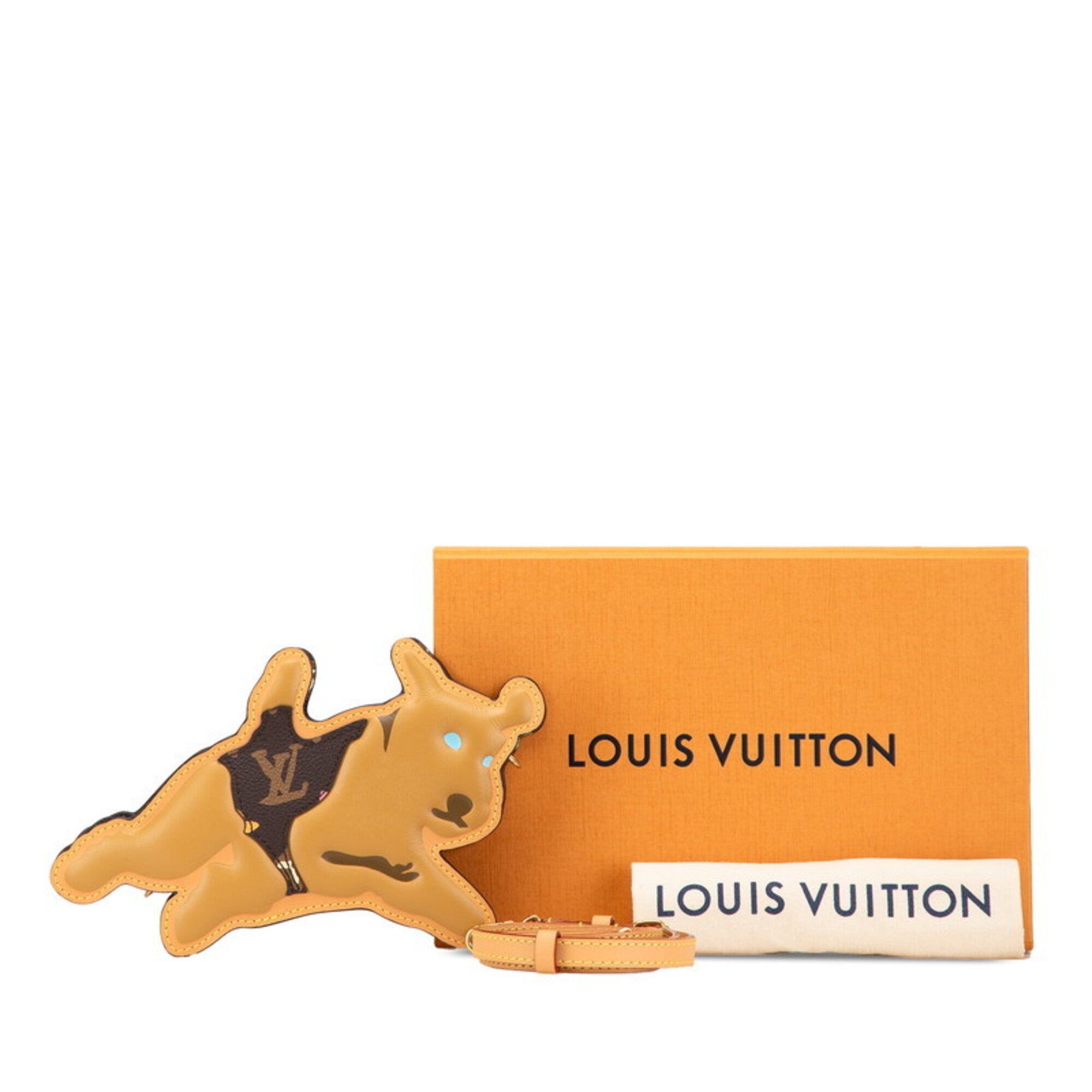 Louis Vuitton Brown Pvc Leather Shoulder Bag (Pre-Owned)