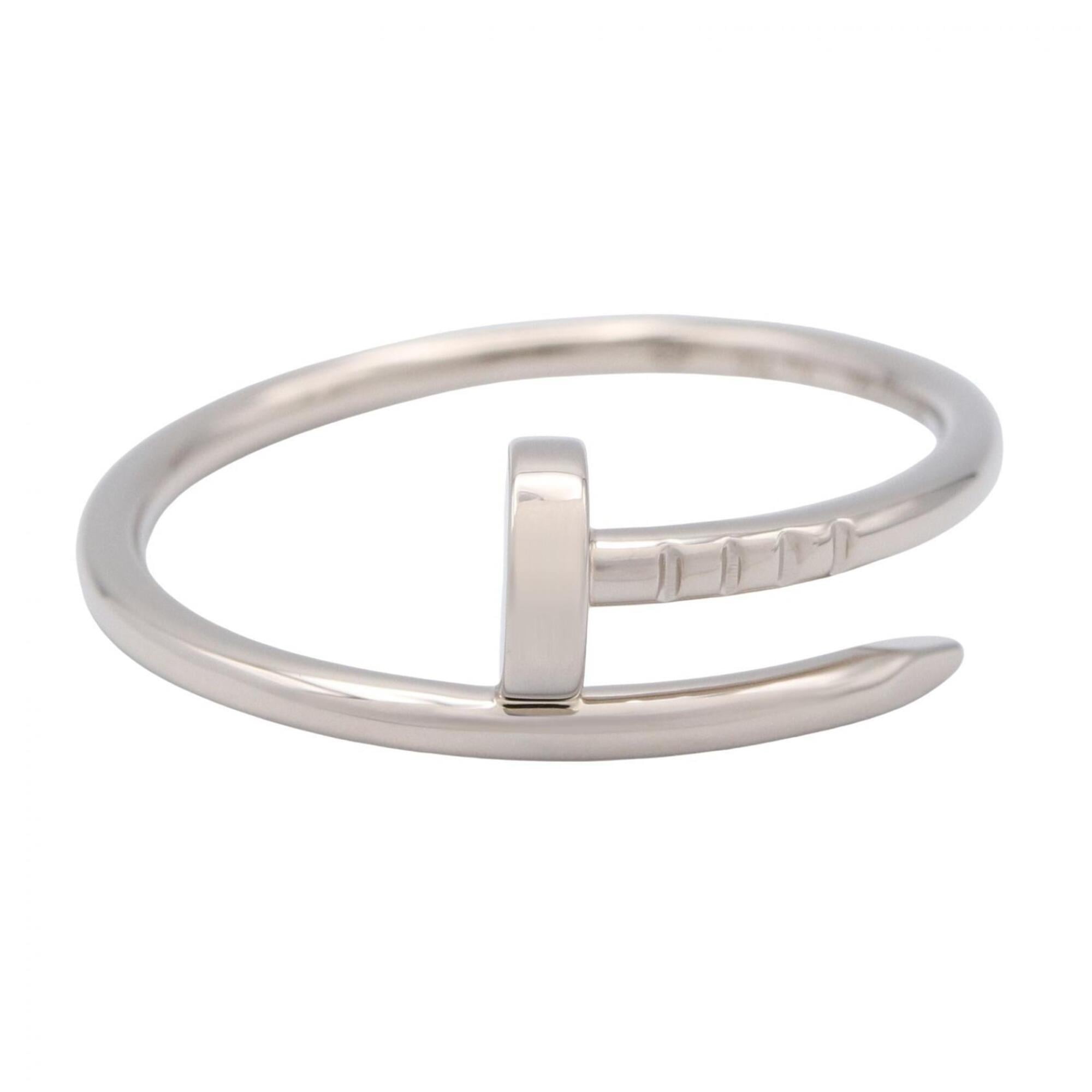 Cartier Silver White Gold (18K) Band Ring (Pre-Owned)