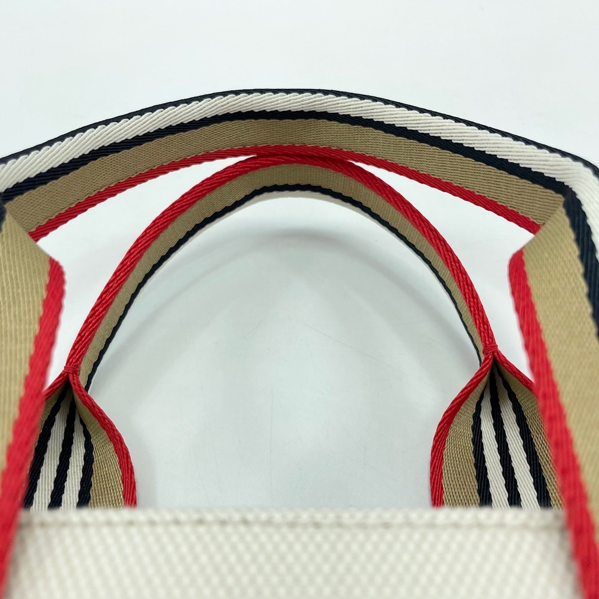 Burberry Multi-Color Canvas Tote Bag (Pre-Owned)
