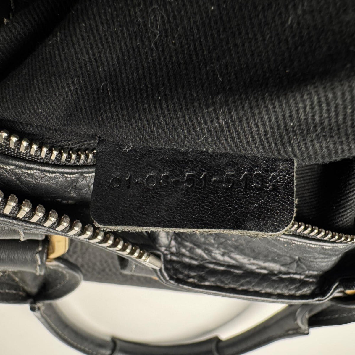 Chloé Black Leather Handbag (Pre-Owned)