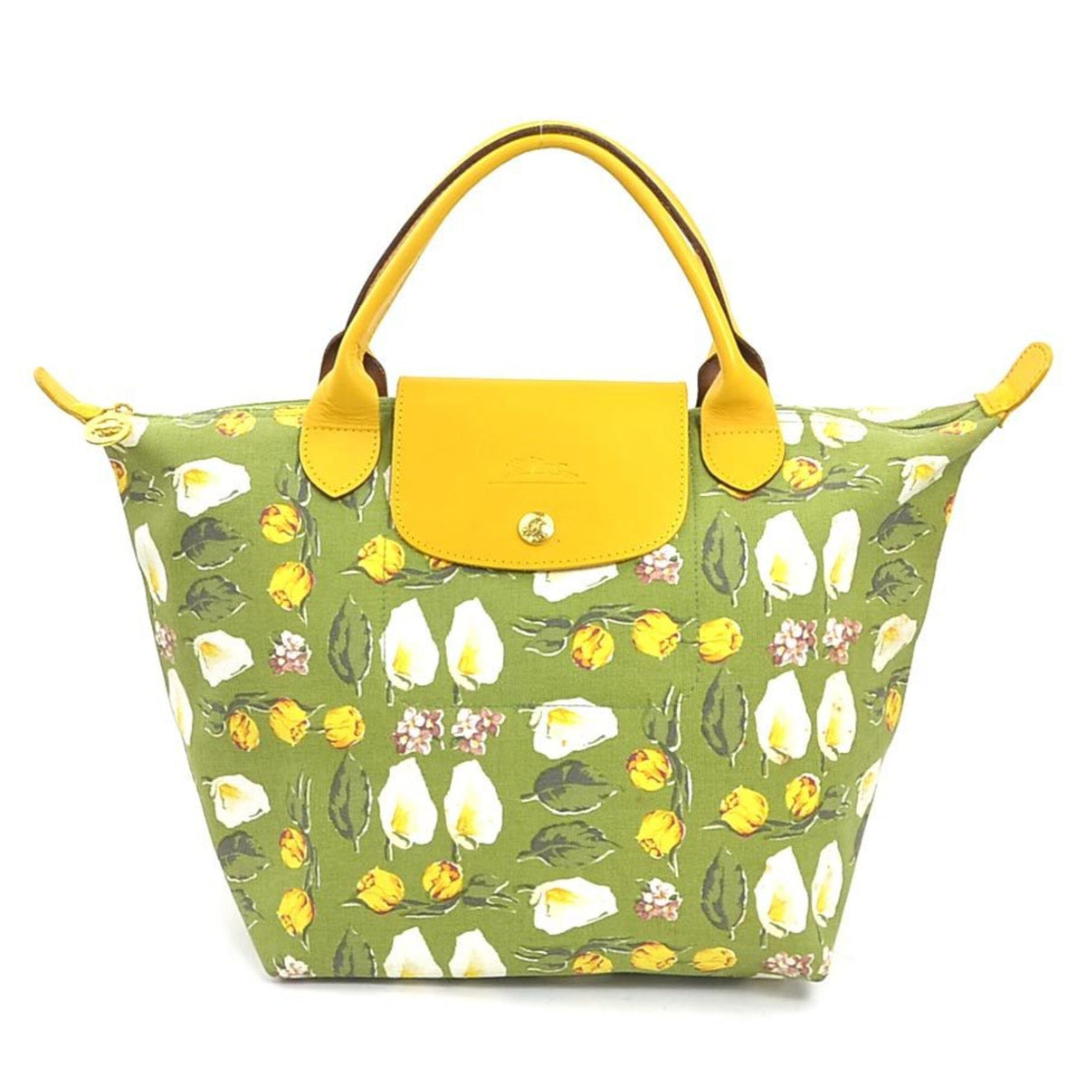 Longchamp Multi-Color Canvas Handbag (Pre-Owned)