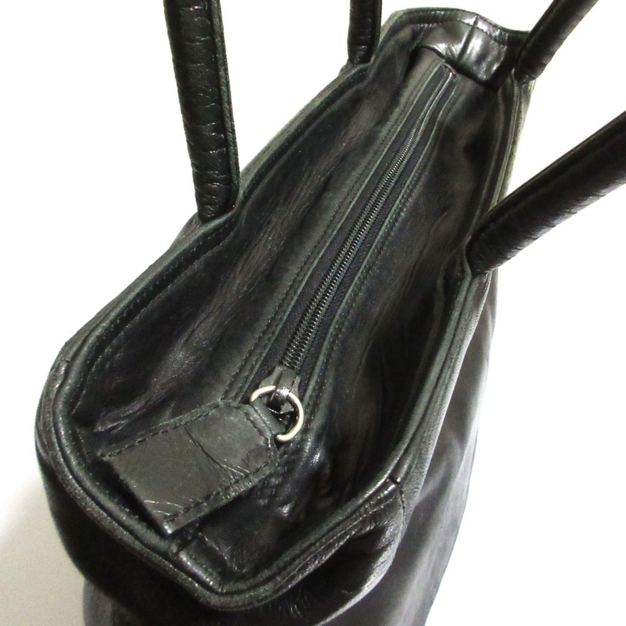 Prada Black Nappa Leather Tote Bag (Pre-Owned)