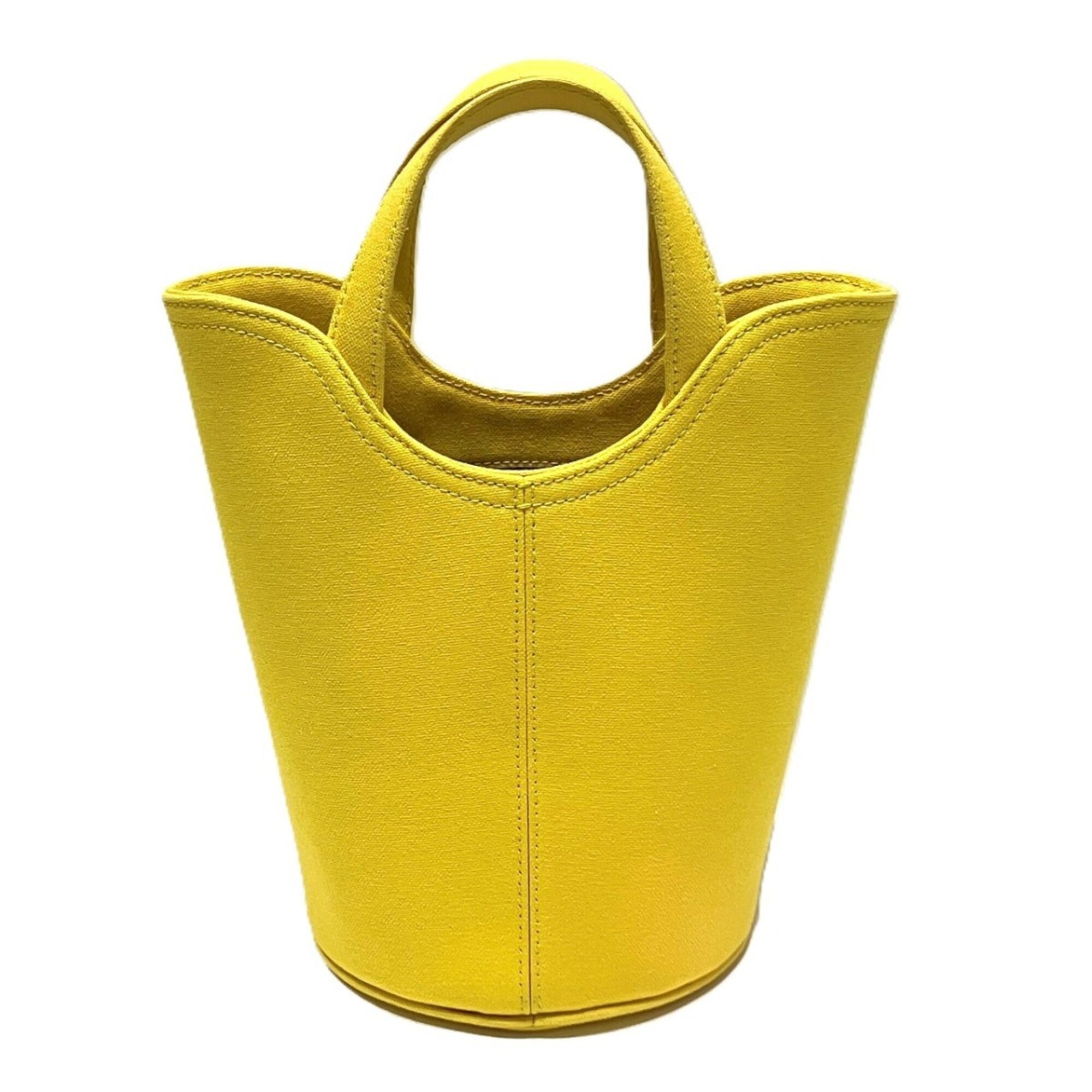 Balenciaga Yellow Canvas Tote Bag (Pre-Owned)