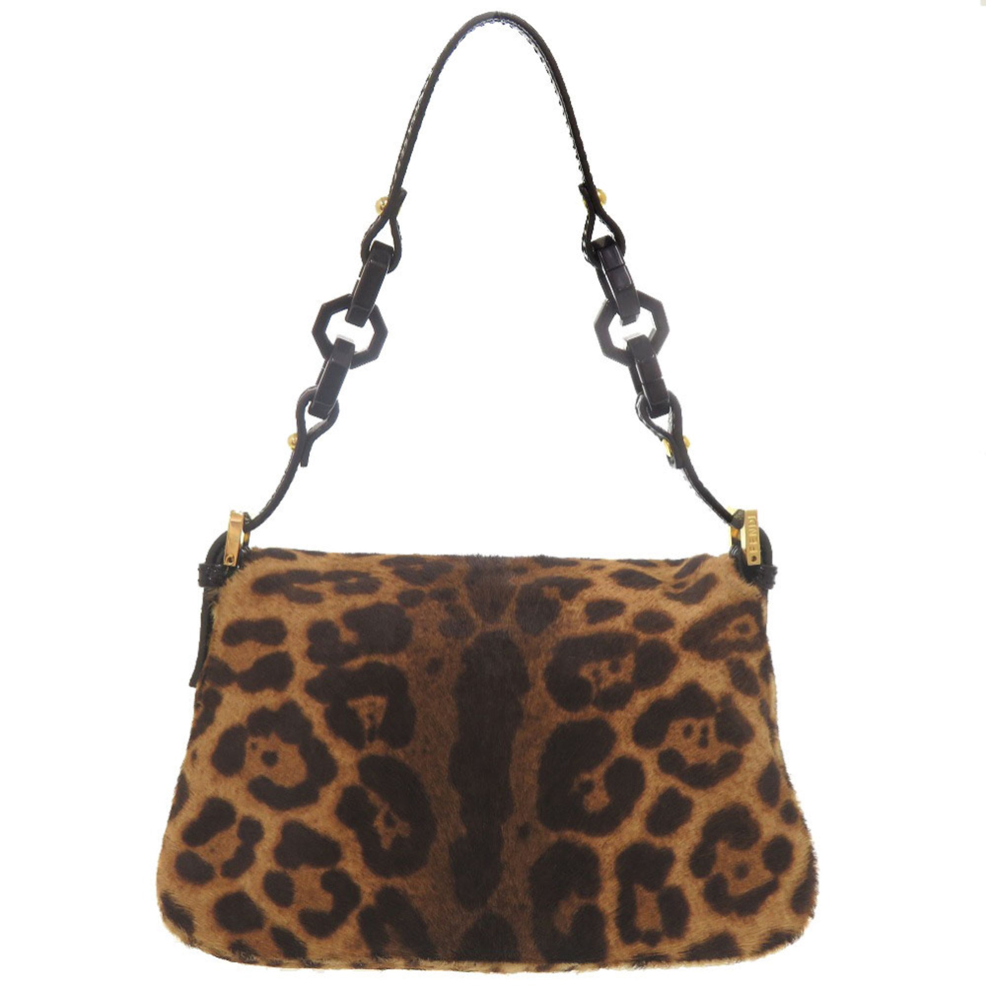 Fendi Brown Handbag Shoulder Bag (Pre-Owned)