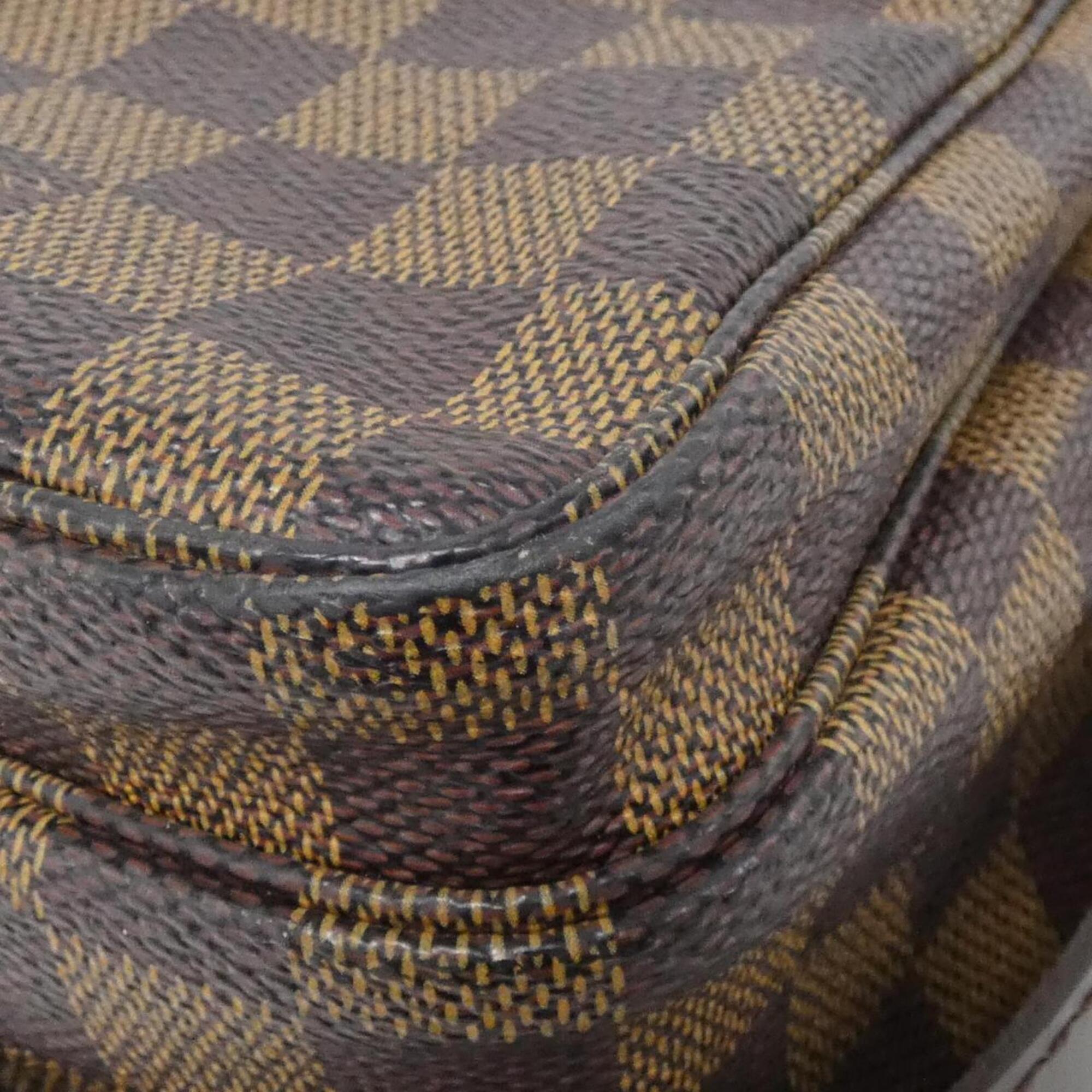Louis Vuitton Ebene Coated Canvas Shoulder Bag (Pre-Owned)