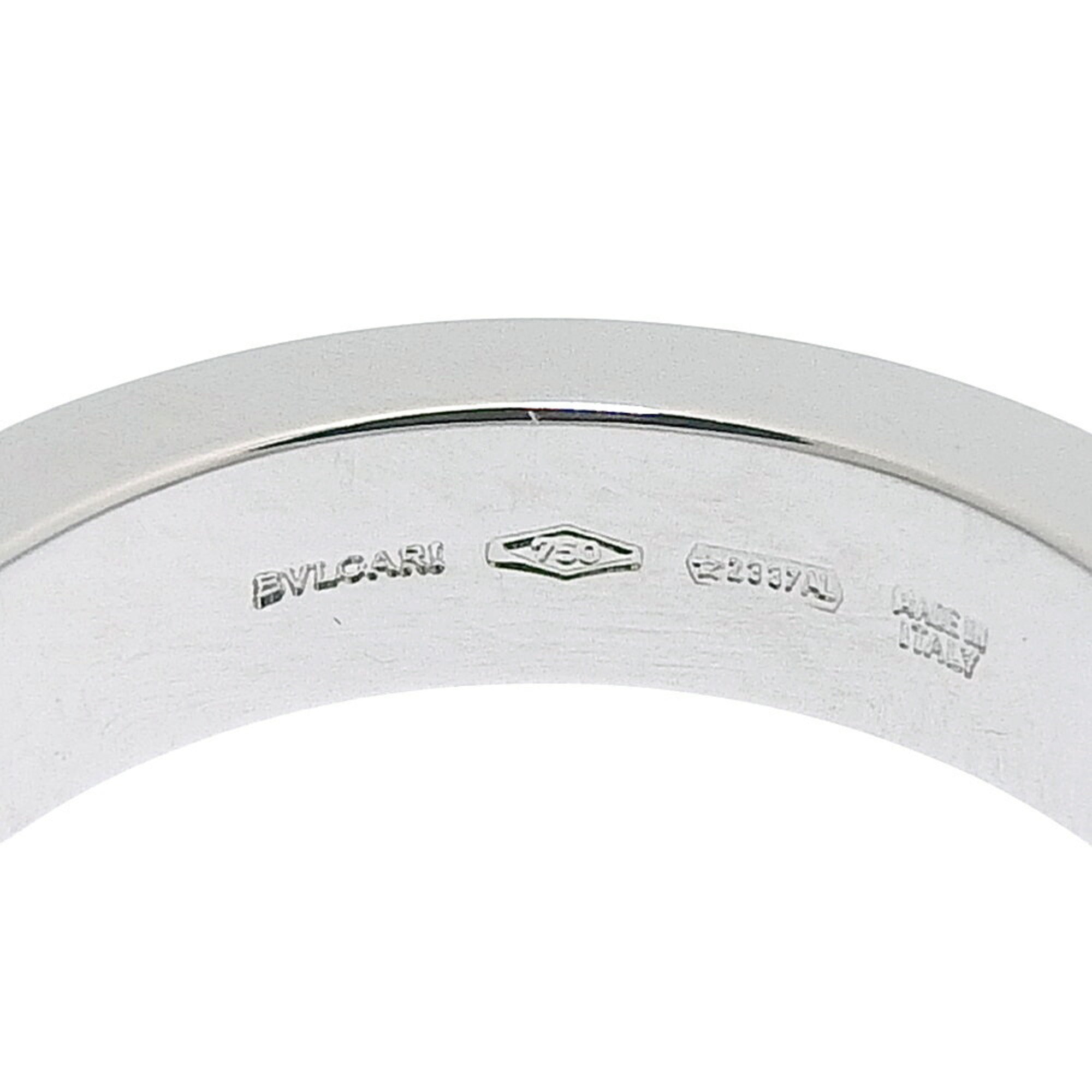Bvlgari White Gold White Gold (18K) Band Ring (Pre-Owned)