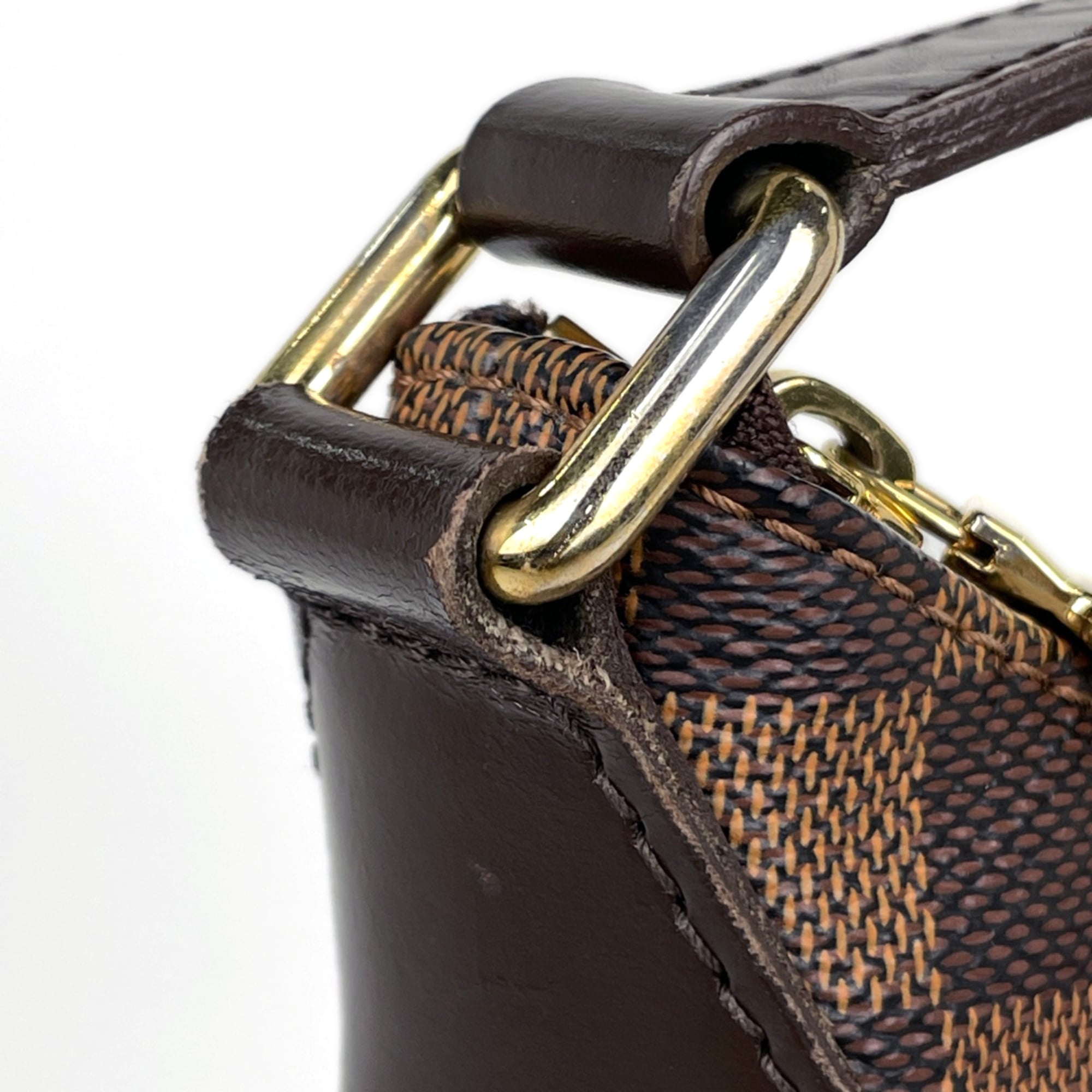 Louis Vuitton Brown Damier Canvas Shoulder Bag (Pre-Owned)
