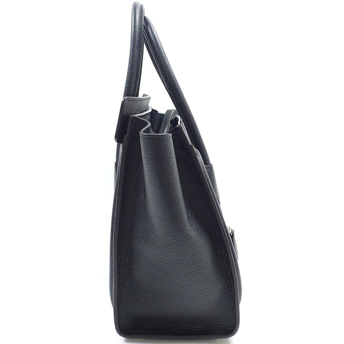 Celine Luggage Black Leather Handbag (Pre-Owned)