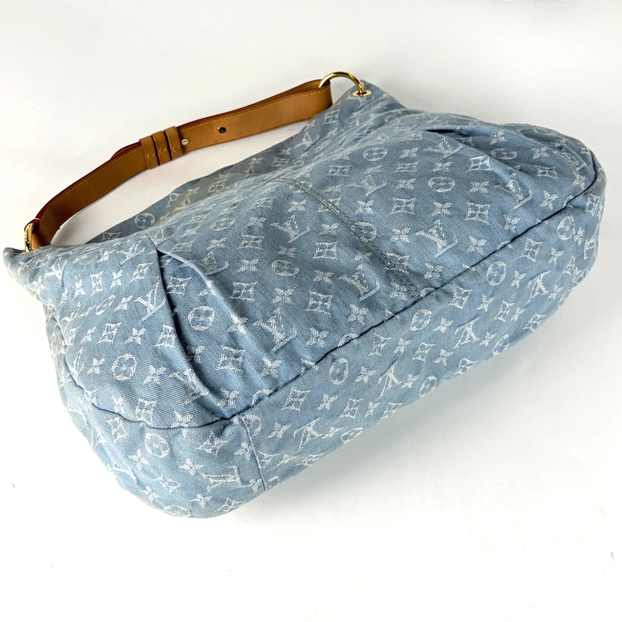 Louis Vuitton Monogram Denim Monogram Denim Shoulder Bag (Pre-Owned)