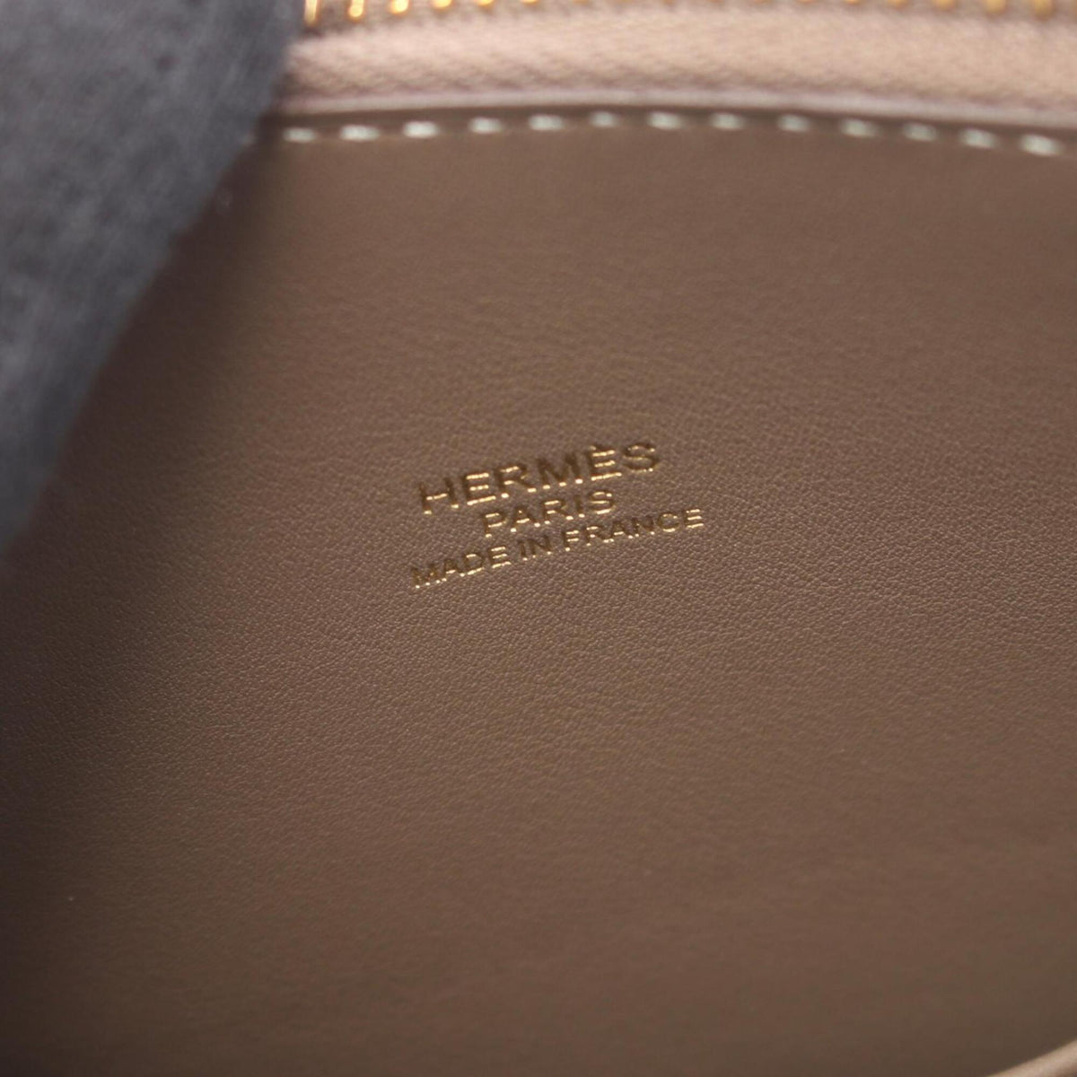 Hermes Gray Epsom Leather Handbag (Pre-Owned)
