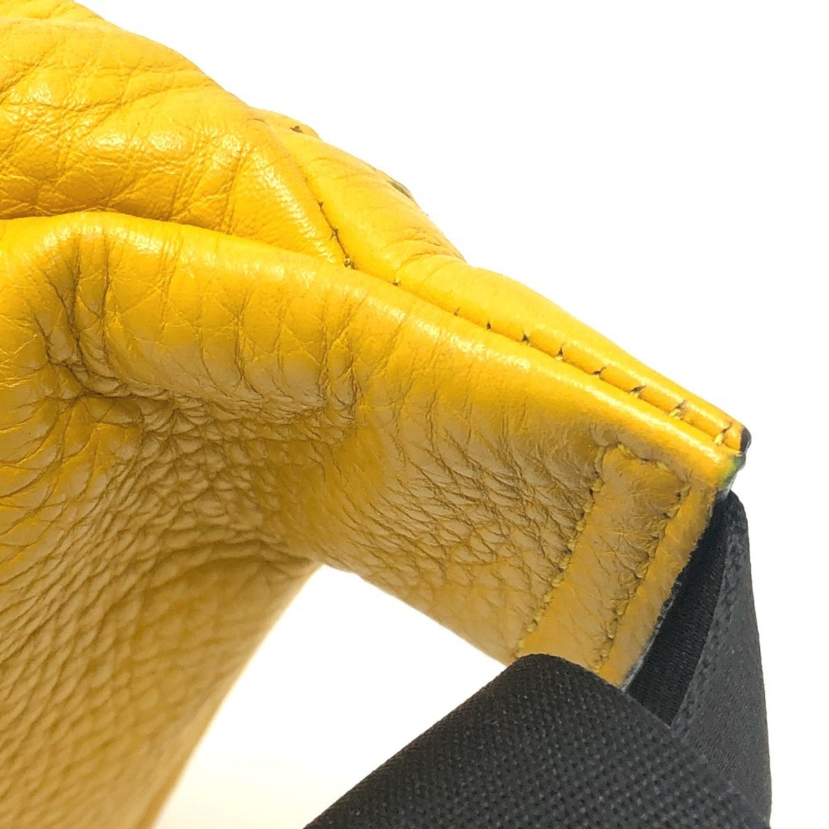 Fendi Yellow Leather Sling Bag (Pre-Owned)