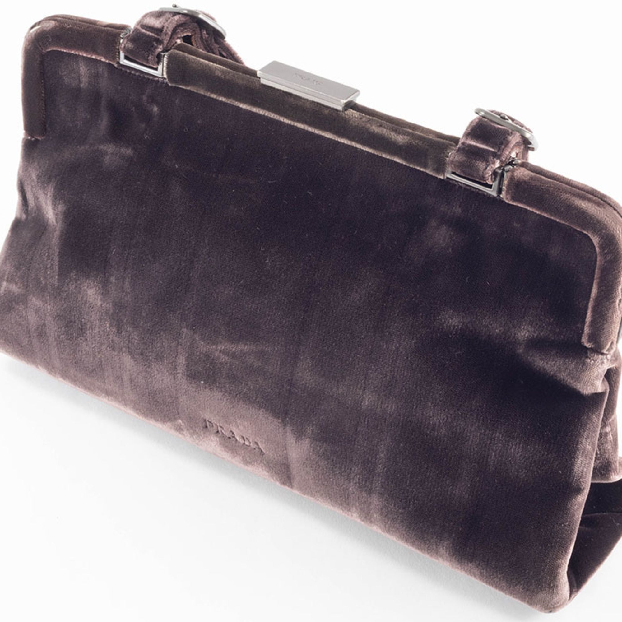 Prada Dark Brown Leather Handbag (Pre-Owned)