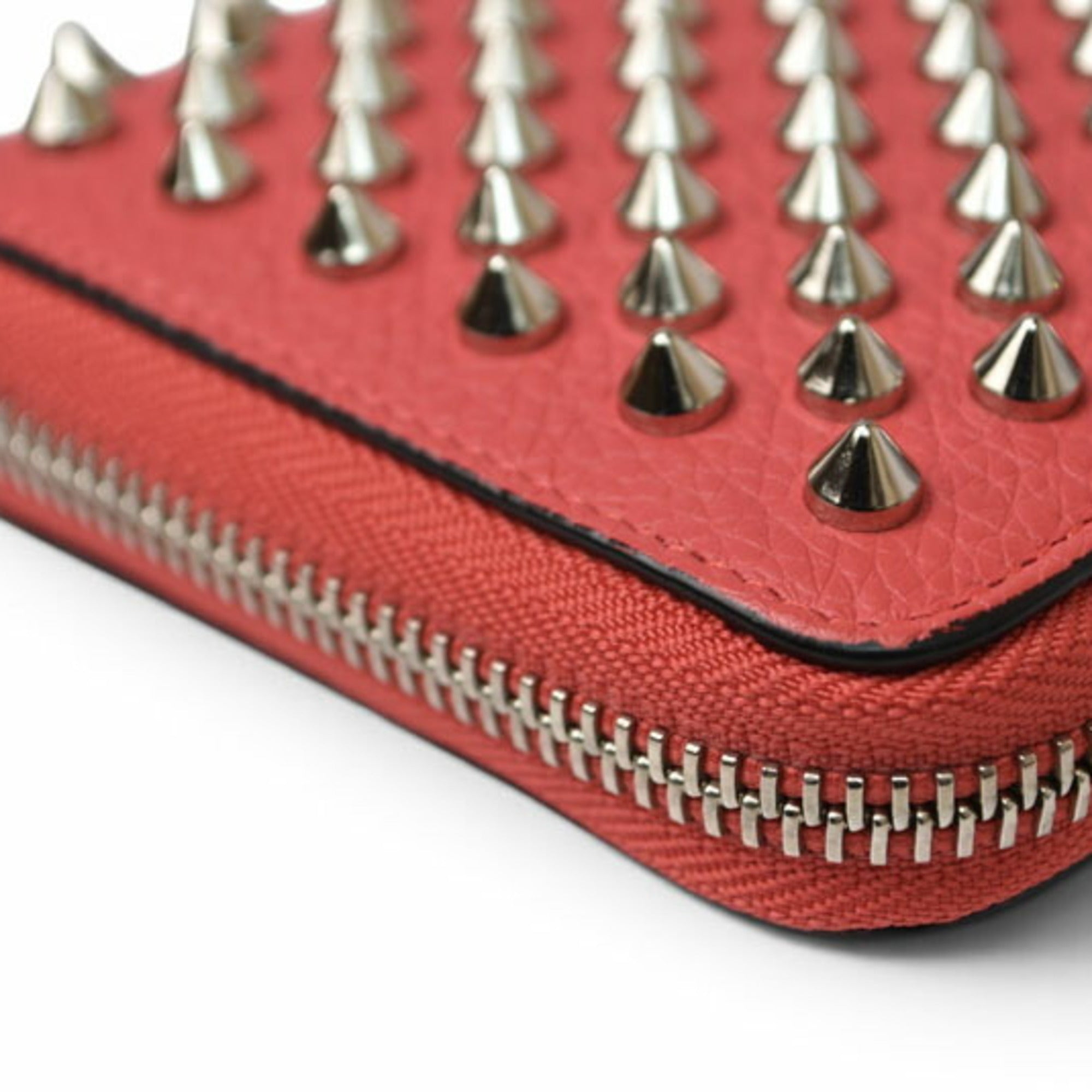 Christian Louboutin Leather Long Wallet (Bi-Fold) (Pre-Owned)