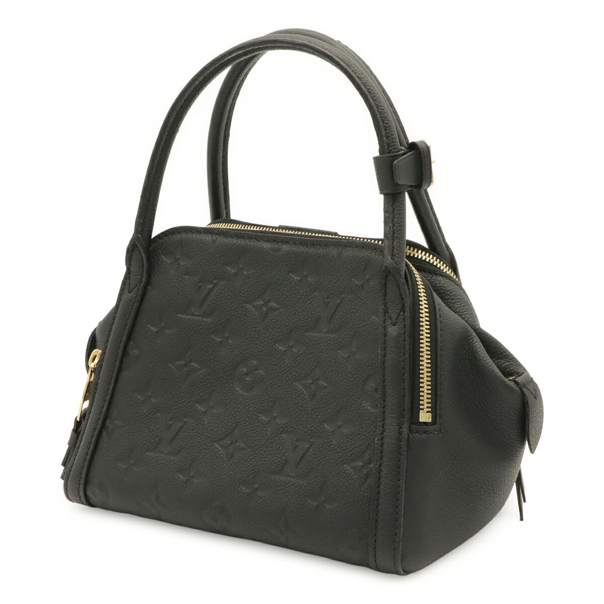 Louis Vuitton Noir Monogram Empreinte Leather Handbag (Pre-Owned)