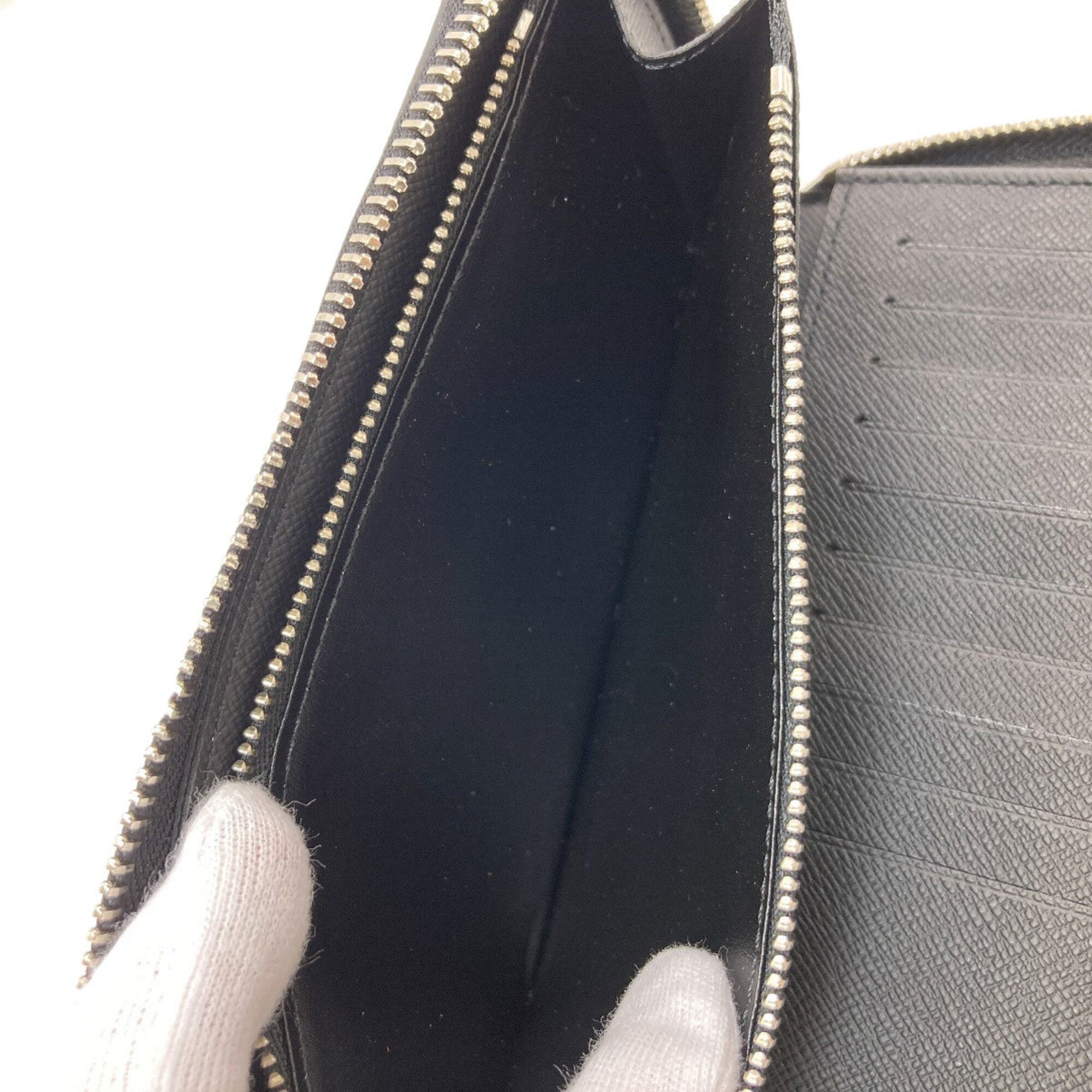 Louis Vuitton Damier Graphite Damier Canvas Long Wallet (Bi-Fold) (Pre-Owned)