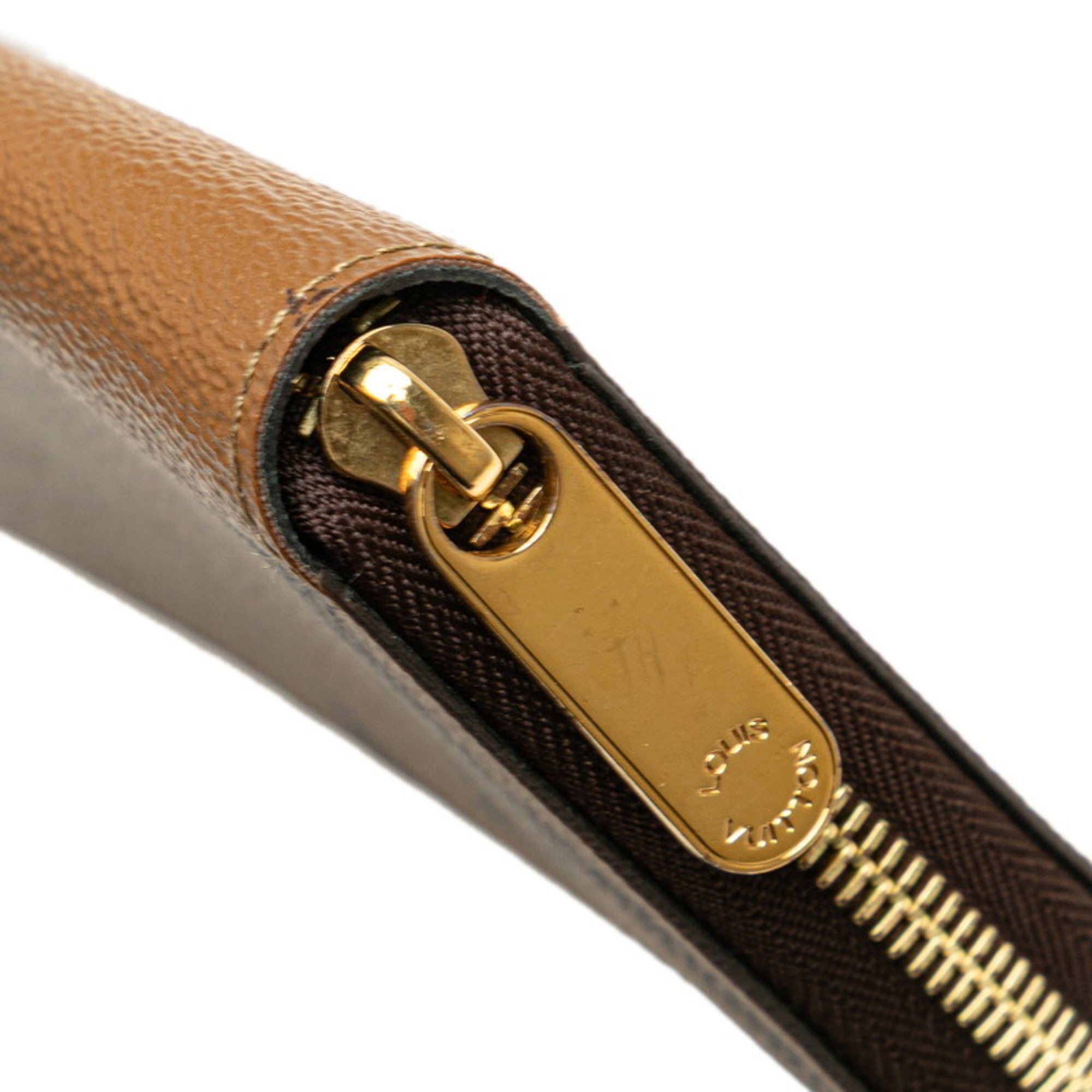 Louis Vuitton Monogram Brown Monogram Long Wallet (Bi-Fold) (Pre-Owned)