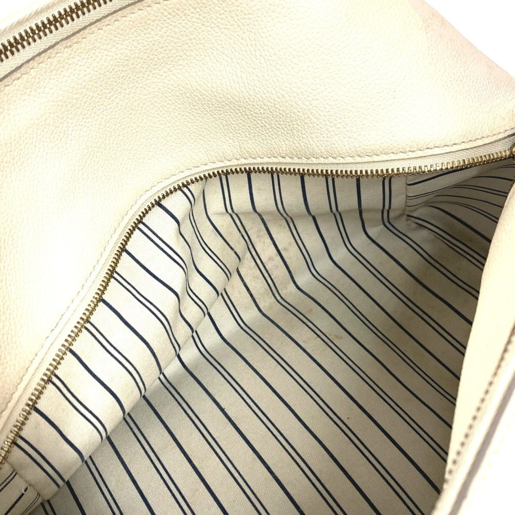Louis Vuitton Neige White Monogram Empreinte Handbag Tote Bag (Pre-Owned)