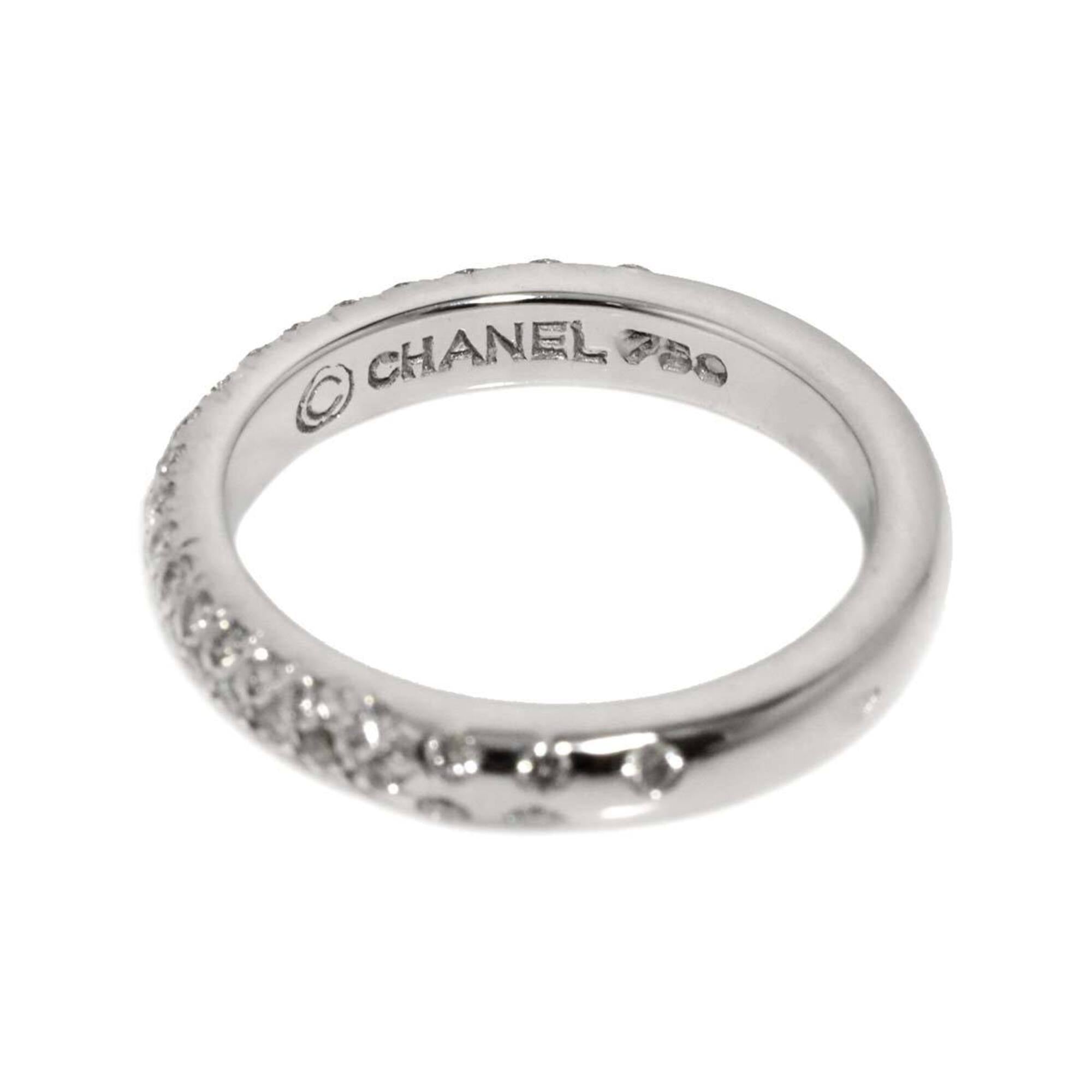 Chanel White Gold (18K) Band Ring (Pre-Owned)