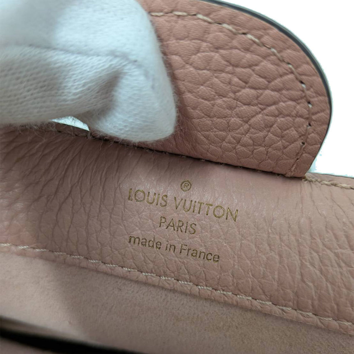 Louis Vuitton Brown Damier Canvas Magnolia Pink Damier Canvas Handbag Shoulder Bag (Pre-Owned)
