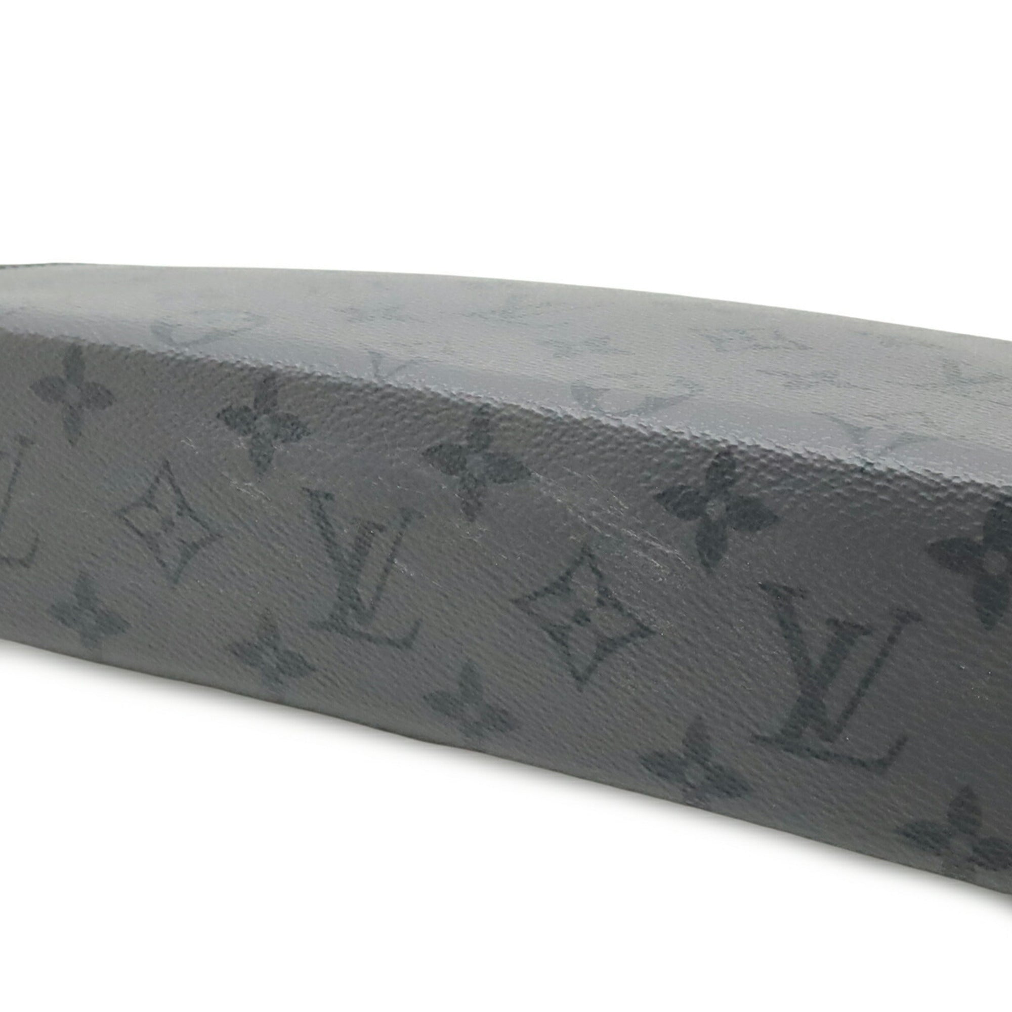 Louis Vuitton Black Gray Monogram Eclipse Clutch Bag Handbag Pochette Pouch (Pre-Owned)