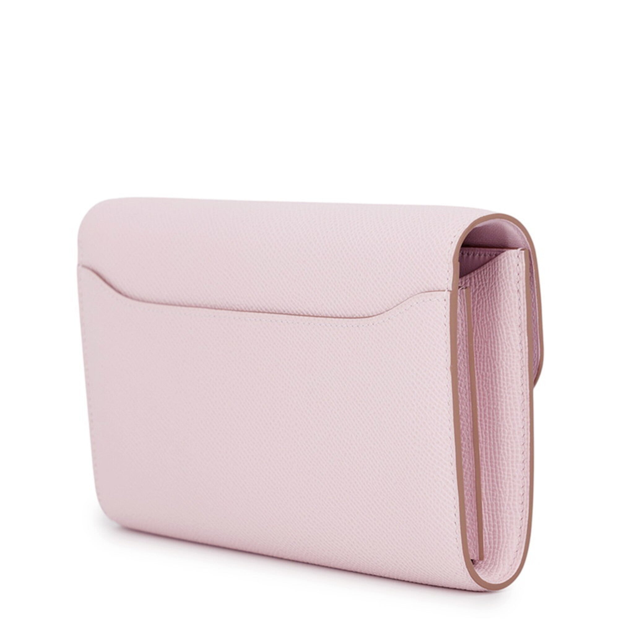 Hermes Pale Pink Epsom Leather Long Wallet (Bi-Fold) (Pre-Owned)
