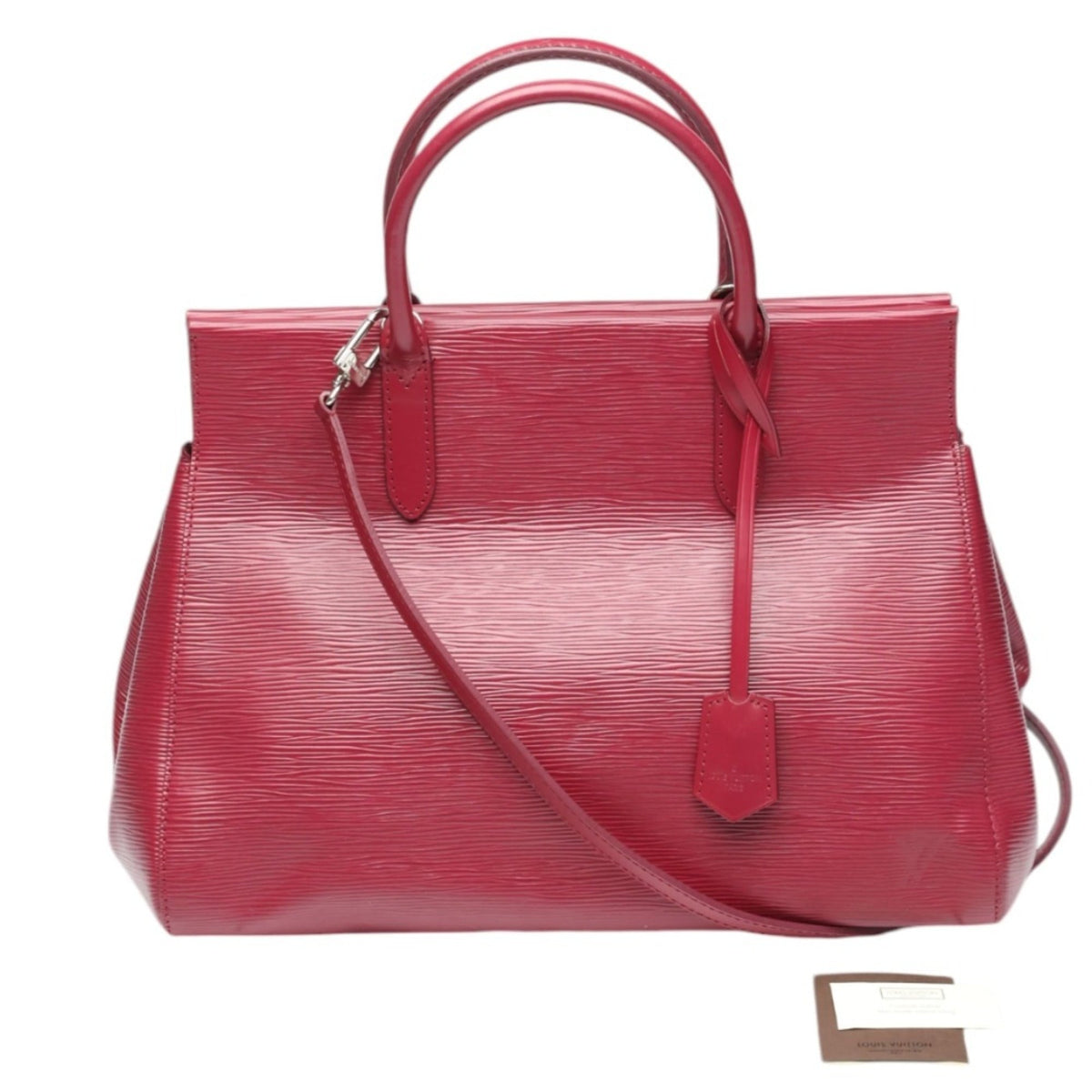 Louis Vuitton Fuchsia Galle Red Color Epi Leather Handbag Shoulder Bag (Pre-Owned)