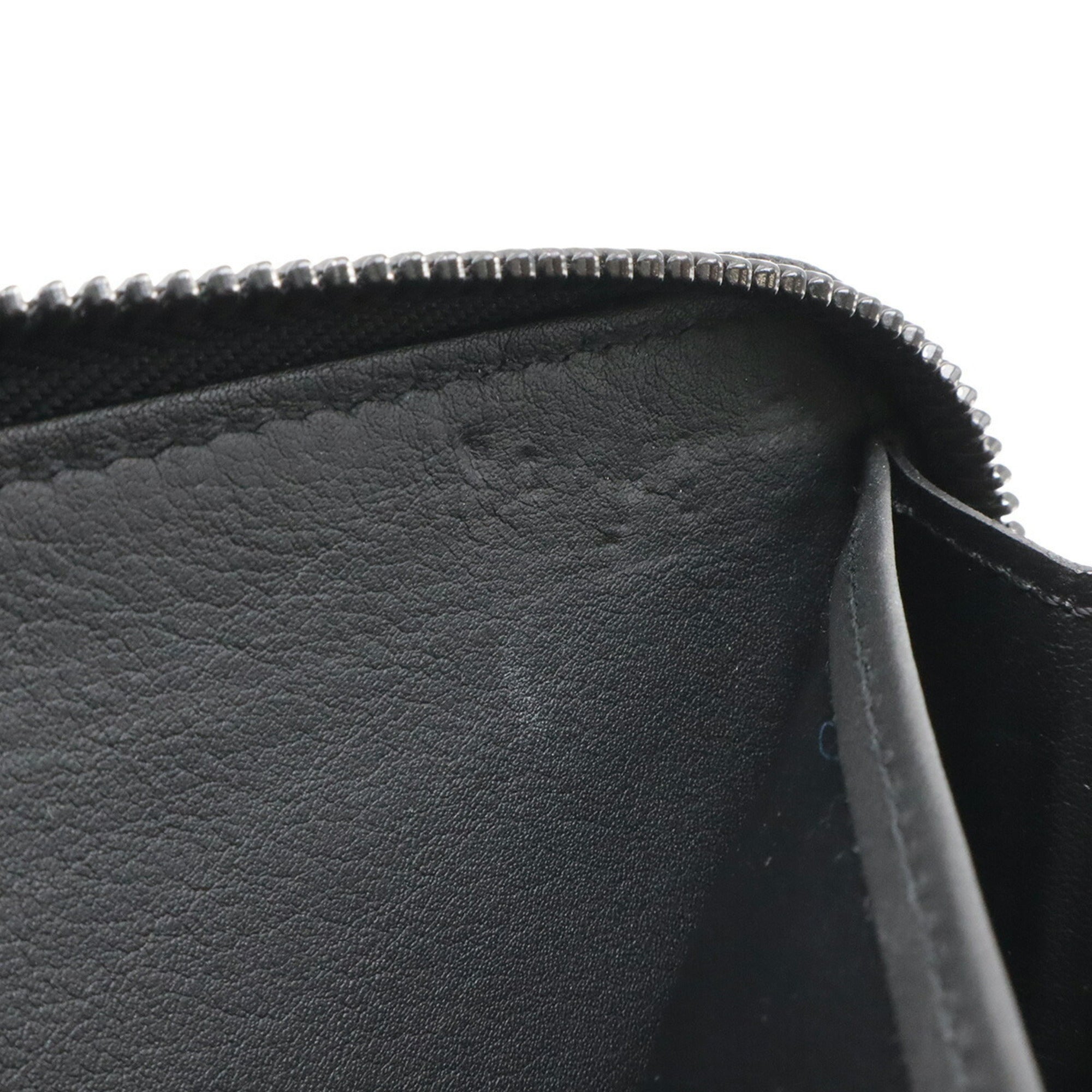 Louis Vuitton Black Noir Leather Coin Purse/Coin Case (Pre-Owned)
