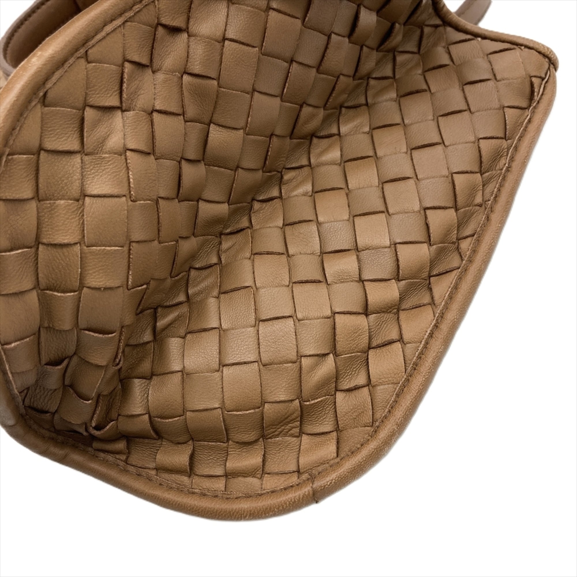 Bottega Veneta Brown Leather Handbag (Pre-Owned)