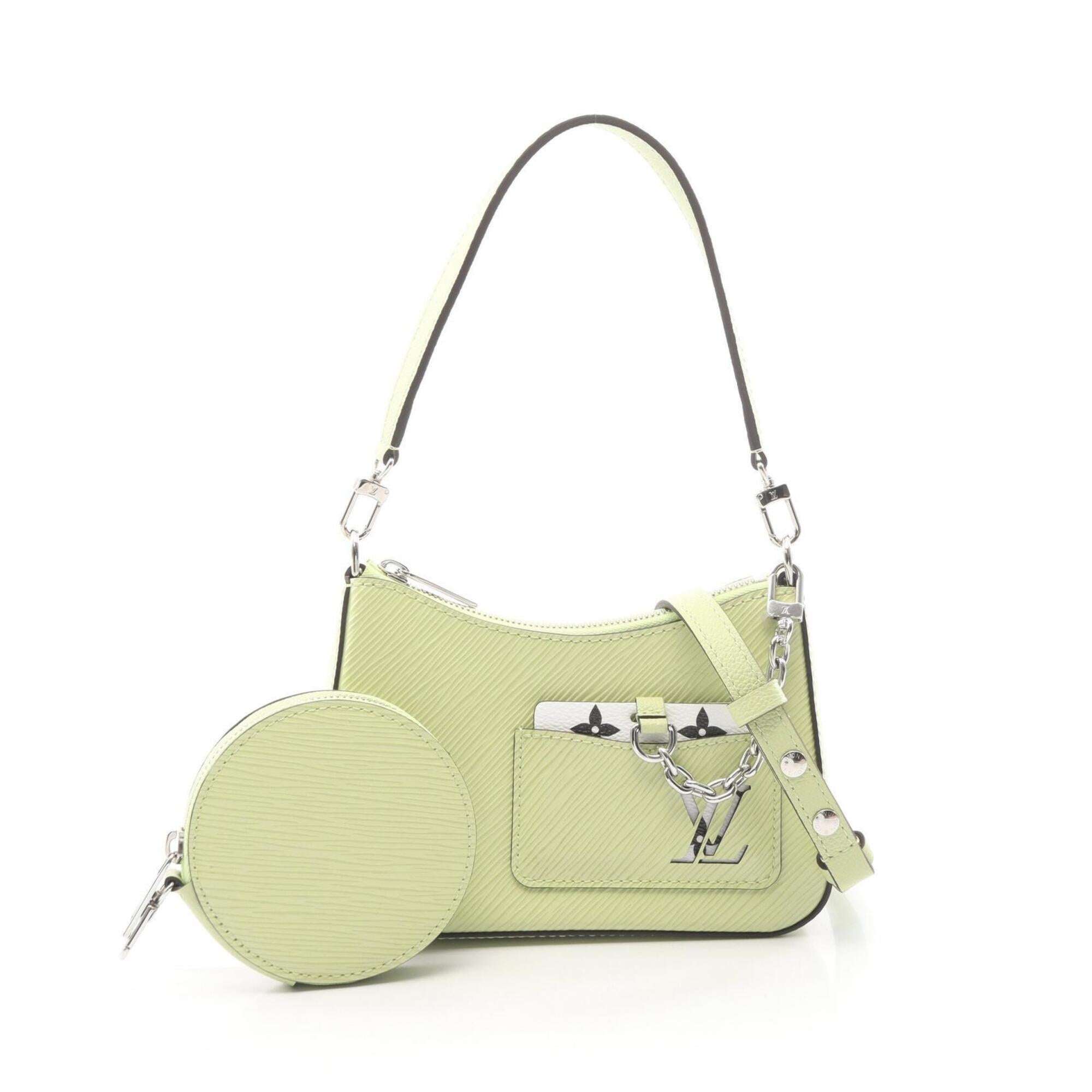 Louis Vuitton Green Epi Leather Handbag Pouch (Pre-Owned)