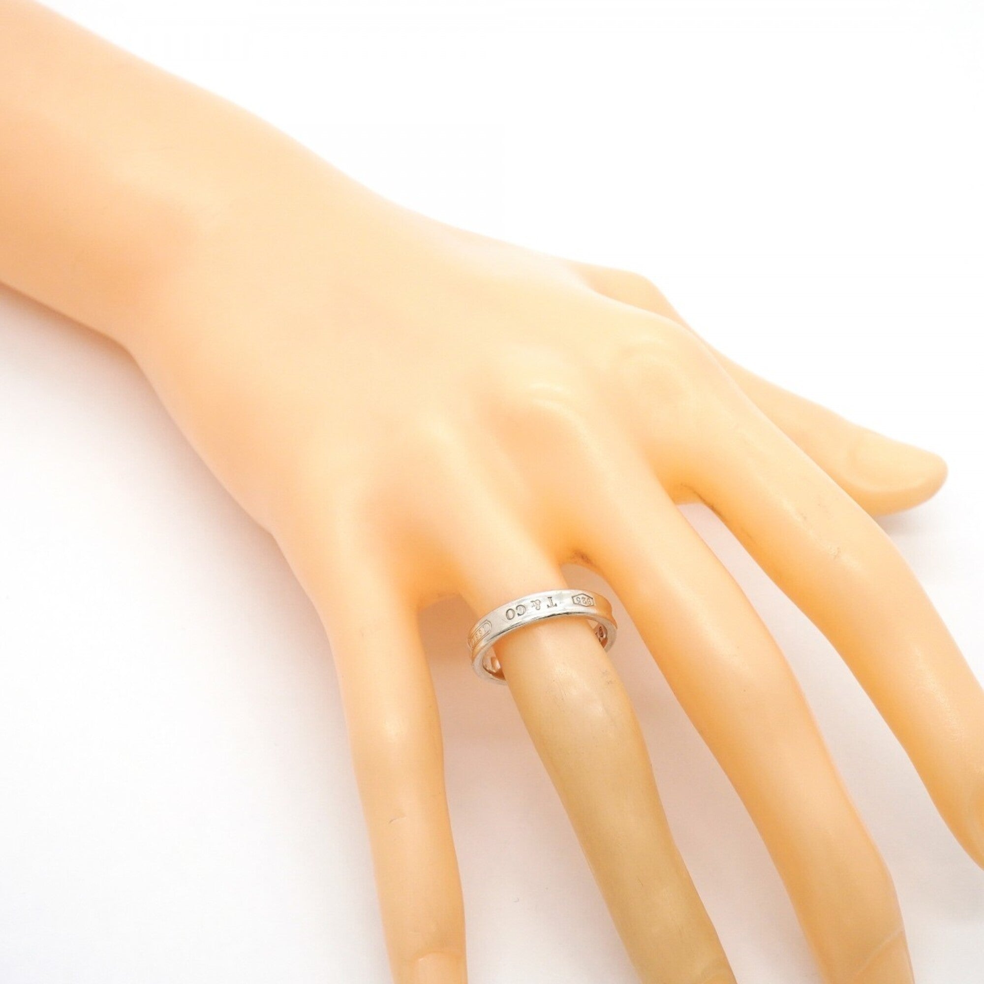 Tiffany Silver 925 Band Ring (Pre-Owned)