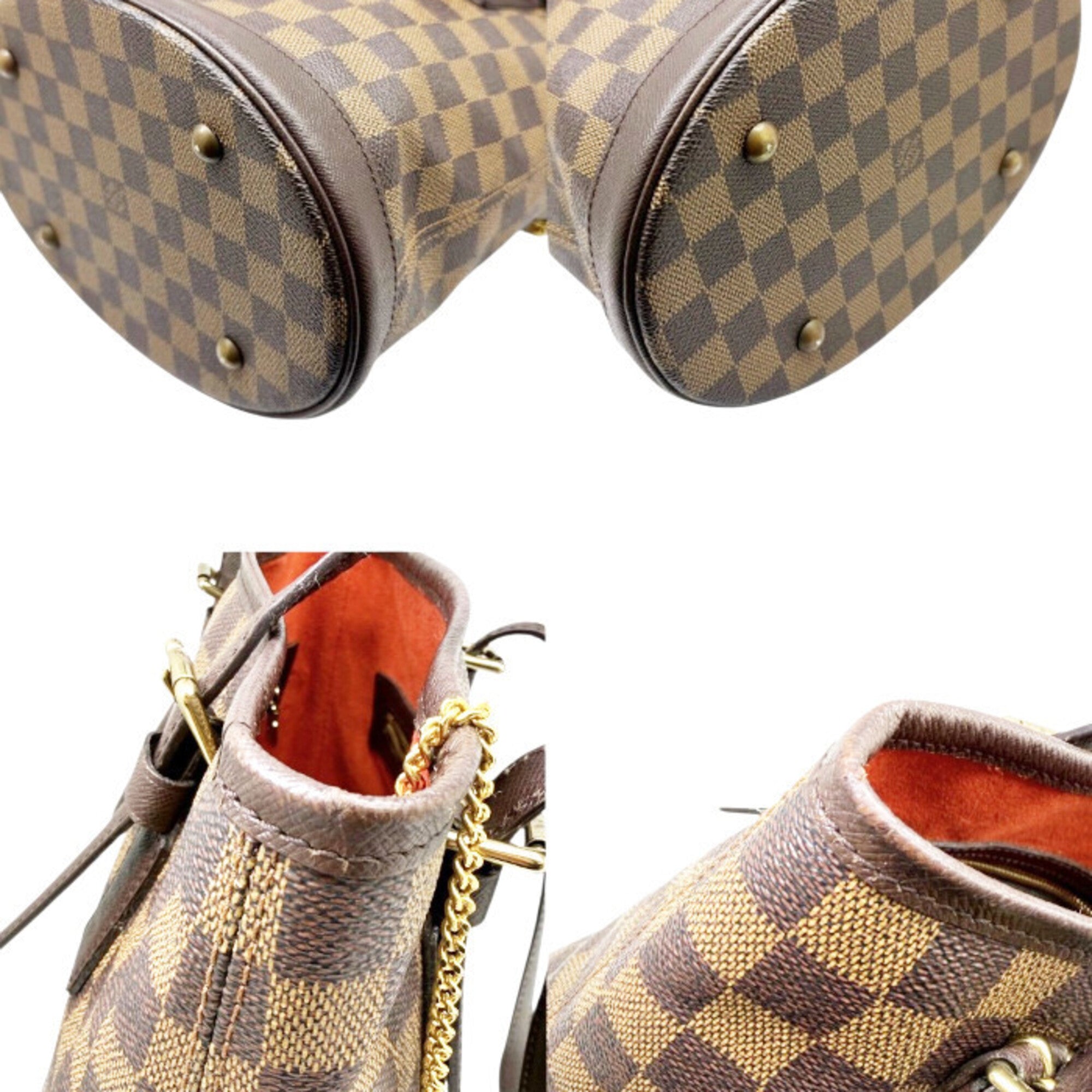 Louis Vuitton Damier Canvas Damier Canvas Pouch Shoulder Bag Tote Bag (Pre-Owned)