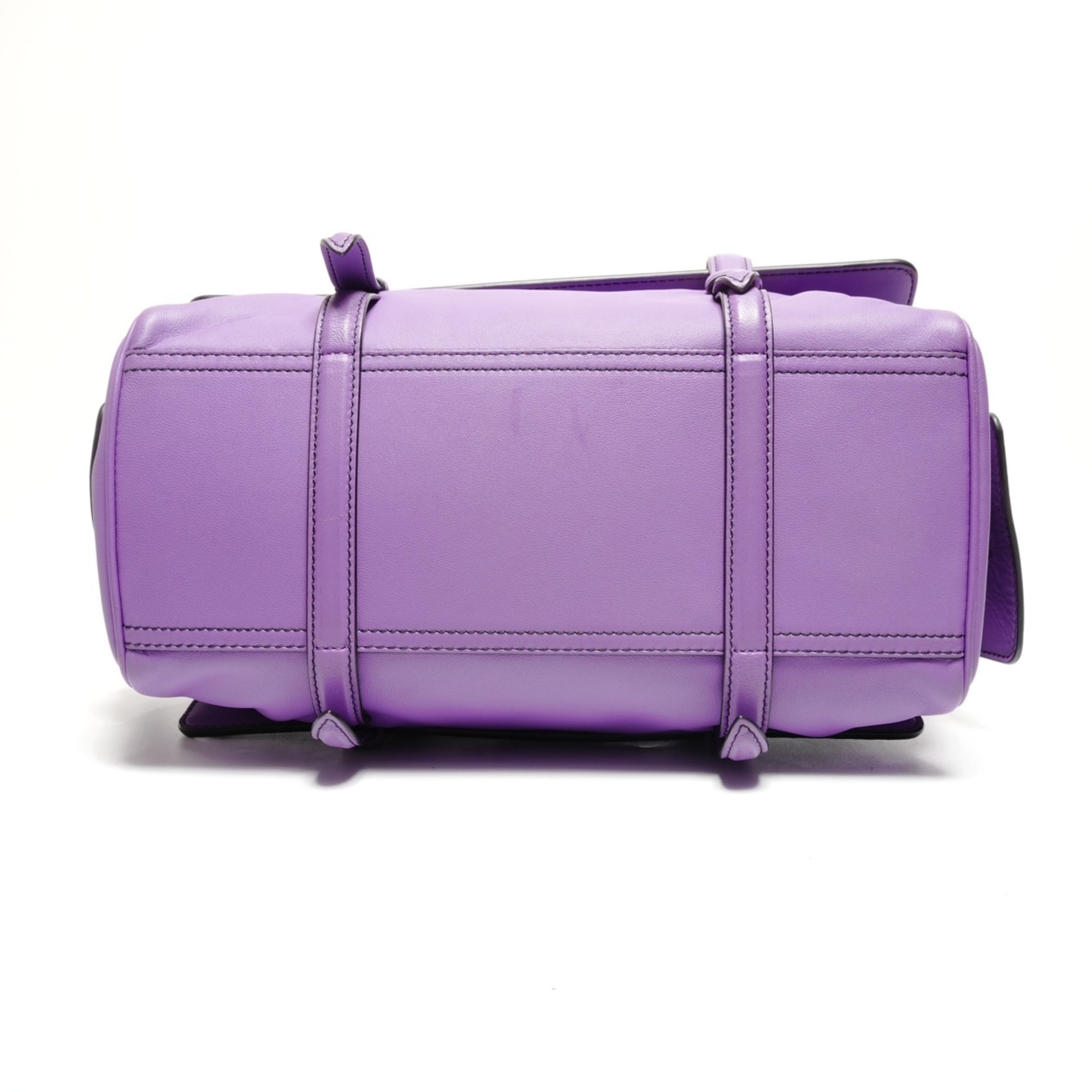 Bottega Veneta Intrecciato Purple Handbag (Pre-Owned)