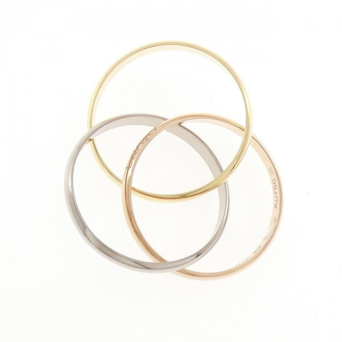 Cartier Yellow Gold (18K) Pink Gold (18K) White Gold (18K) Band Ring (Pre-Owned)