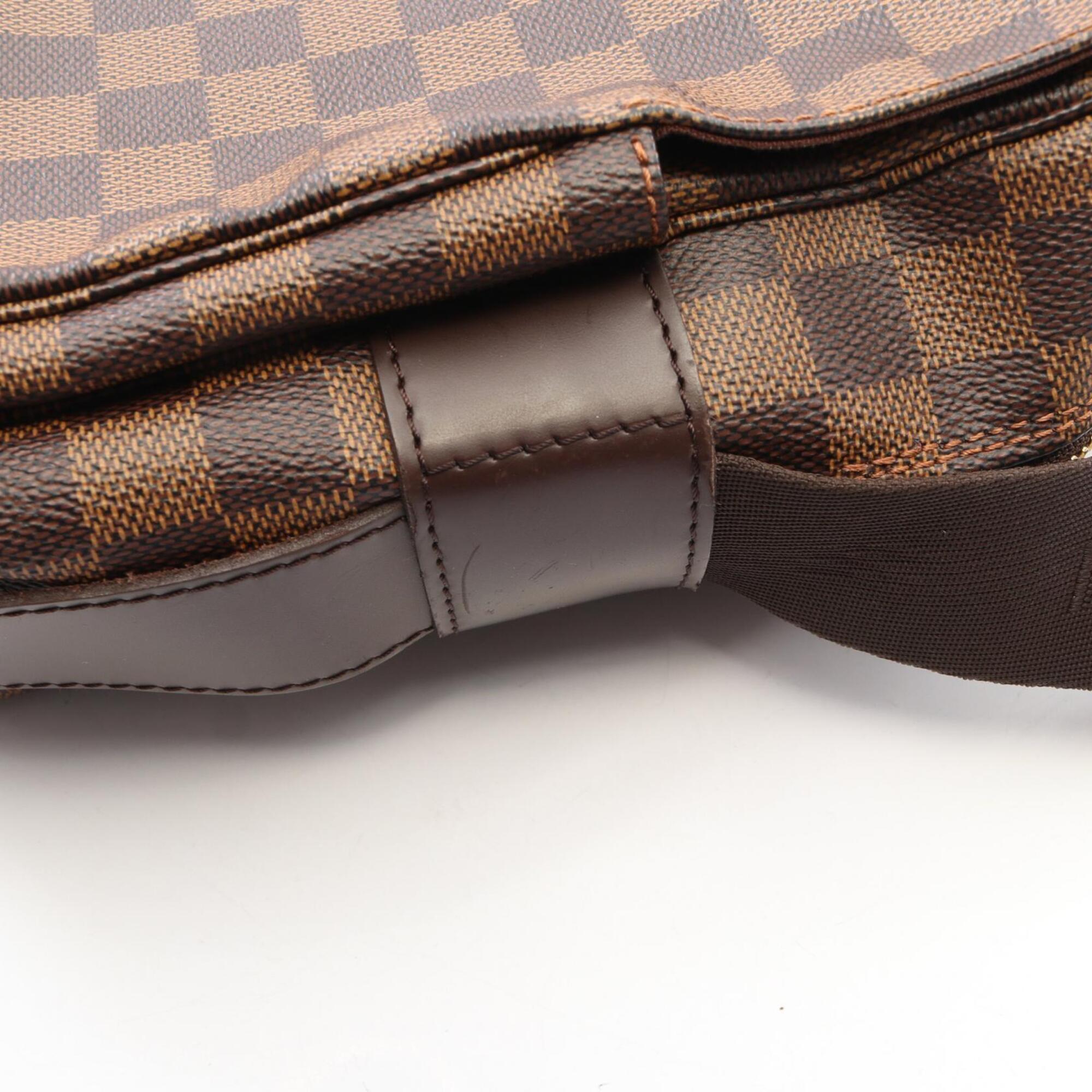 Louis Vuitton Brown Damier Canvas Handbag Shoulder Bag (Pre-Owned)