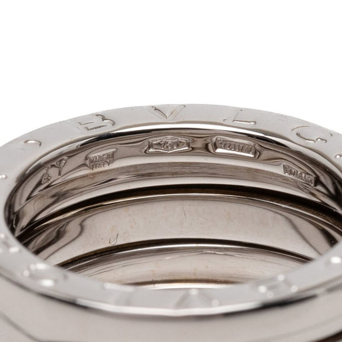 Bvlgari White Gold (18K) Band Ring (Pre-Owned)