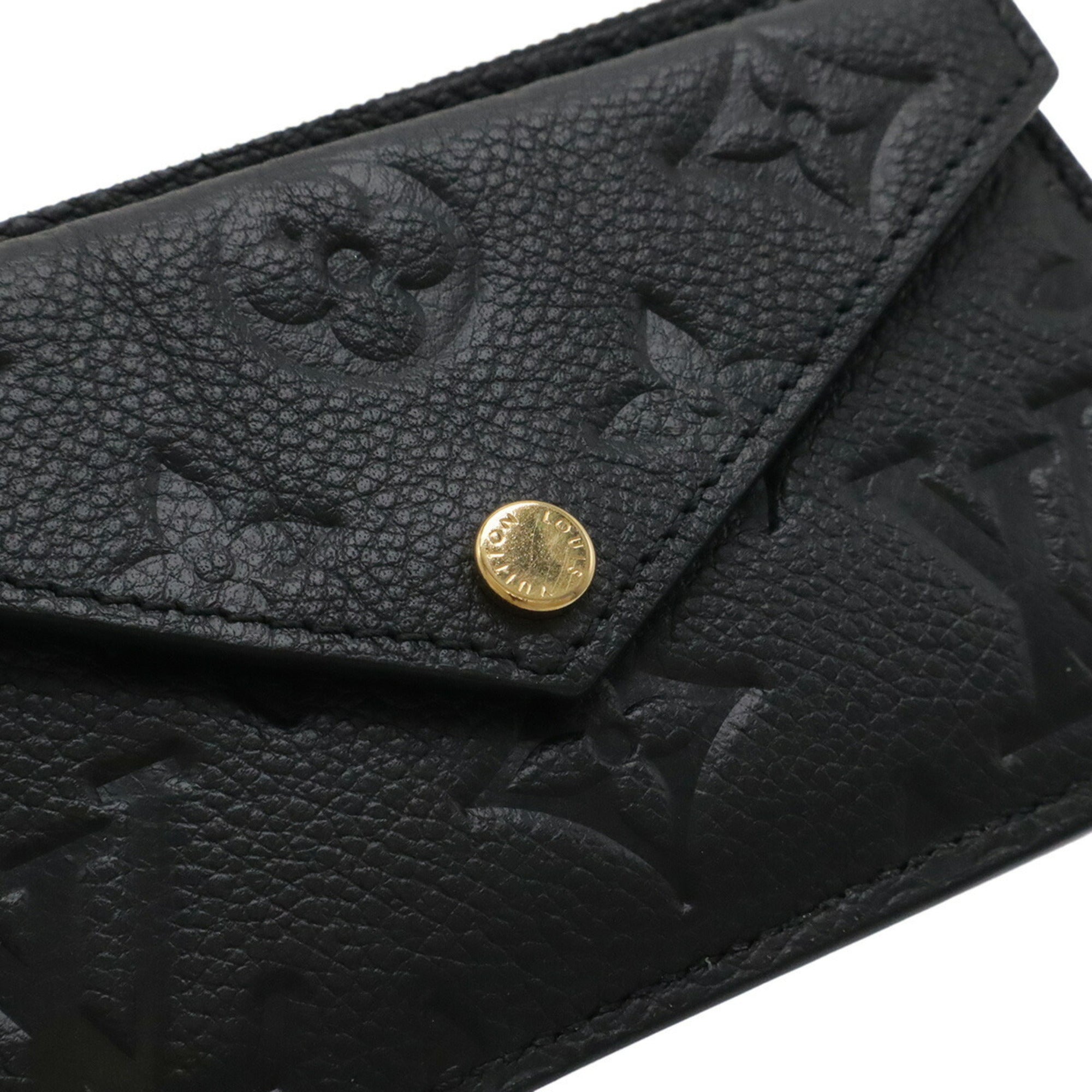 Louis Vuitton Black Noir Monogram Empreinte Coin Purse/Coin Case (Pre-Owned)