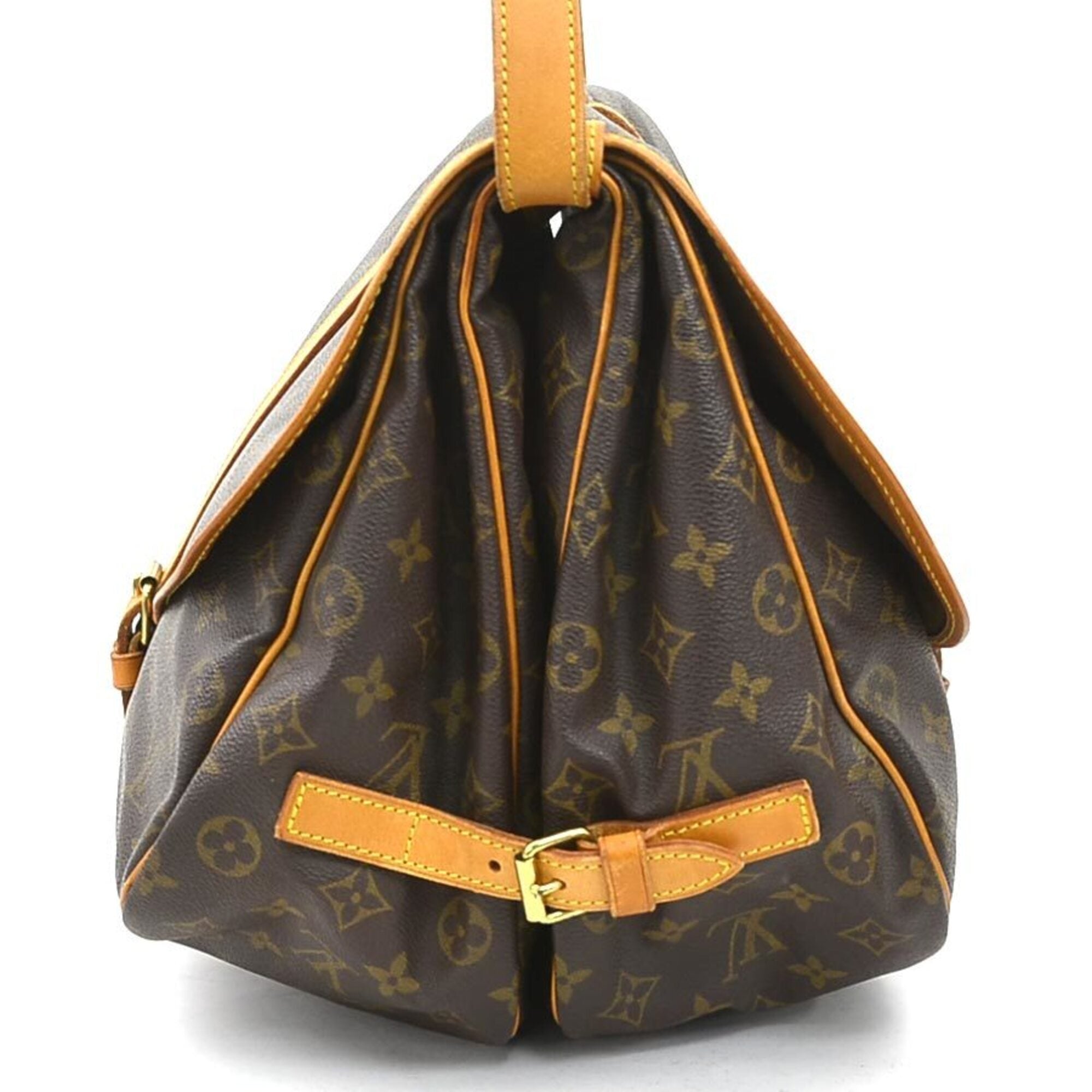 Louis Vuitton Brown Monogram Monogram Shoulder Bag (Pre-Owned)