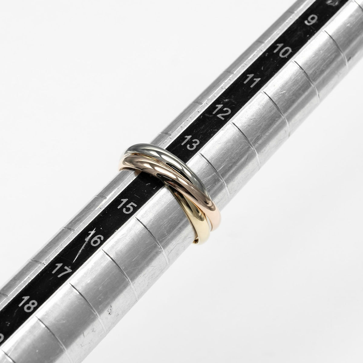 Cartier Trinity Yellow Gold (18K) Pink Gold (18K) White Gold (18K) Band Ring (Pre-Owned)