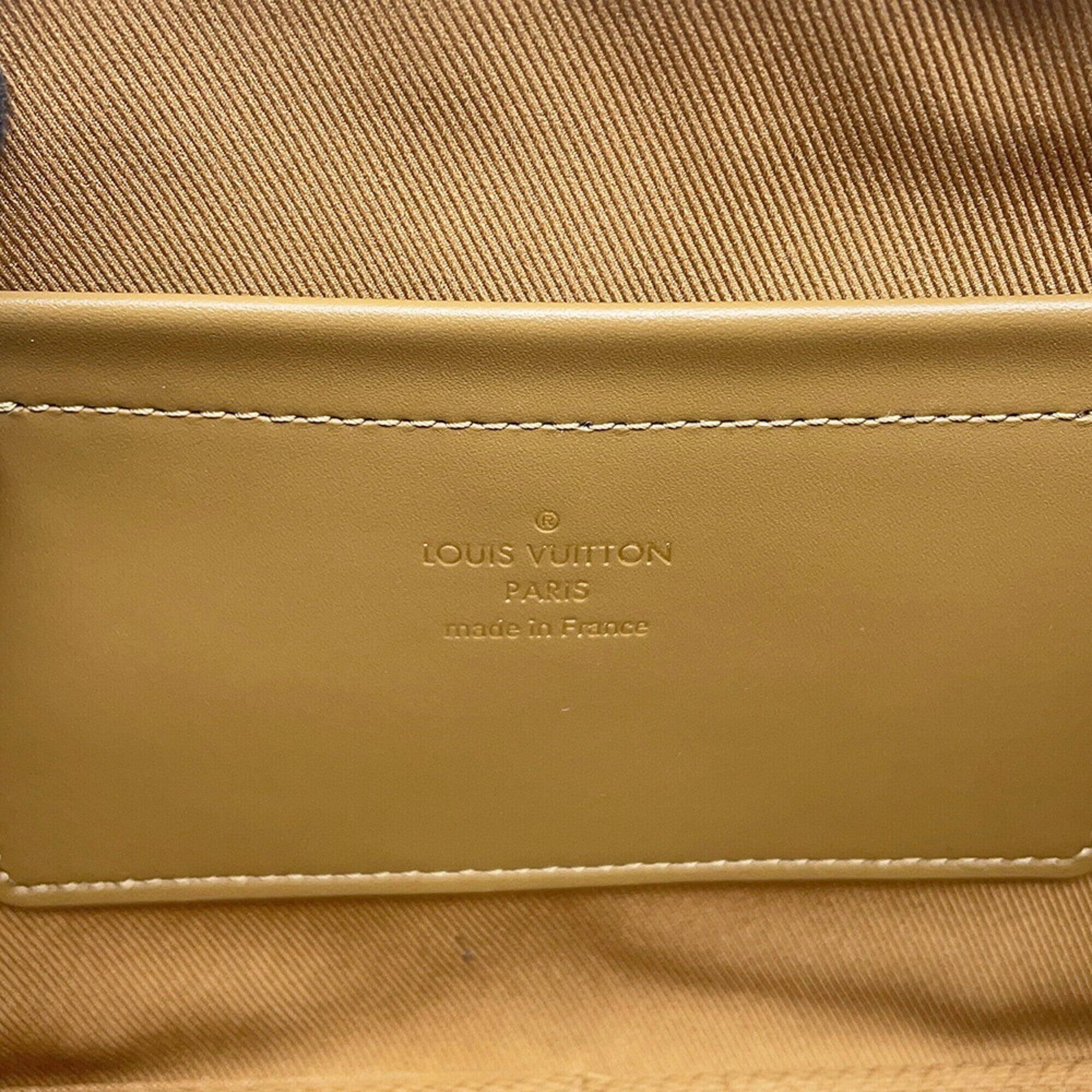 Louis Vuitton Brown Monogram Monogram Handbag Pouch Shoulder Bag (Pre-Owned)