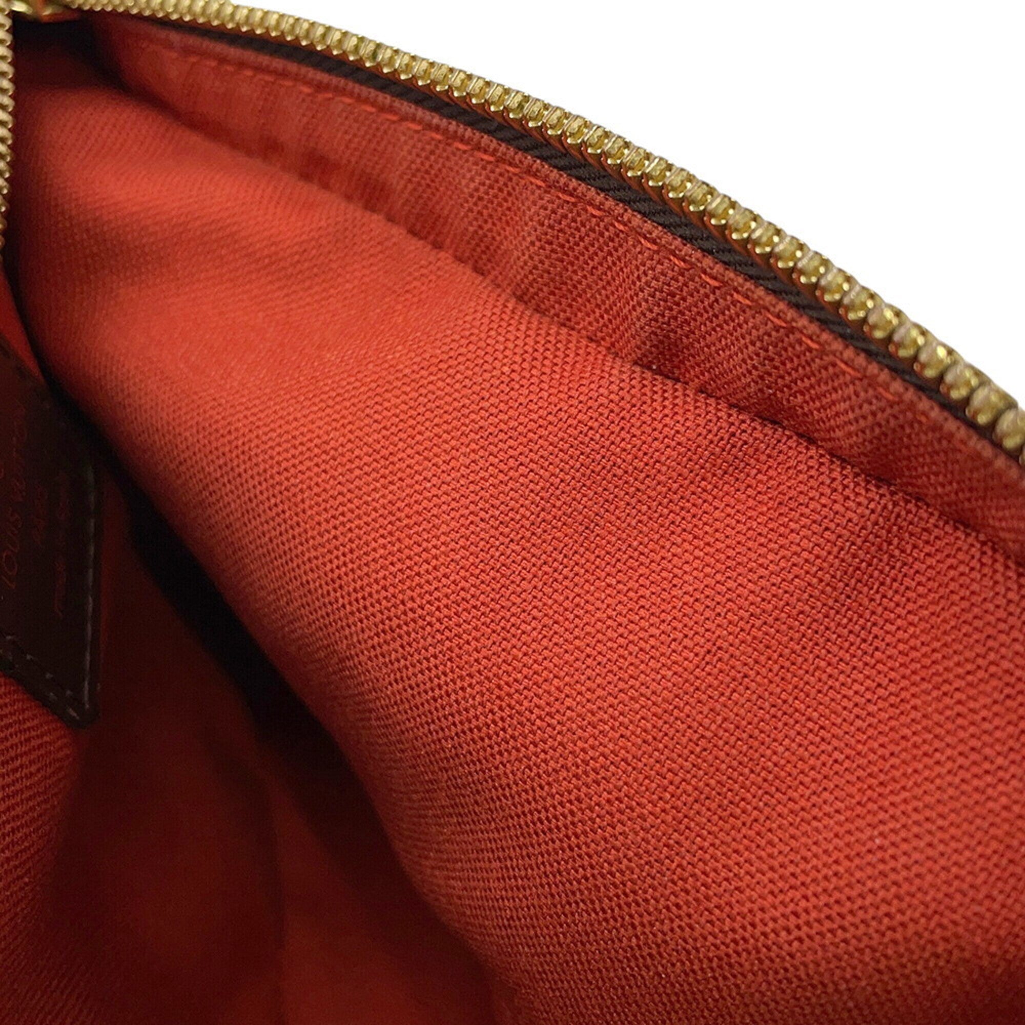 Louis Vuitton Damier Brown Damier Canvas Ebene Damier Canvas Handbag Shoulder Bag Sling Bag (Pre-Owned)