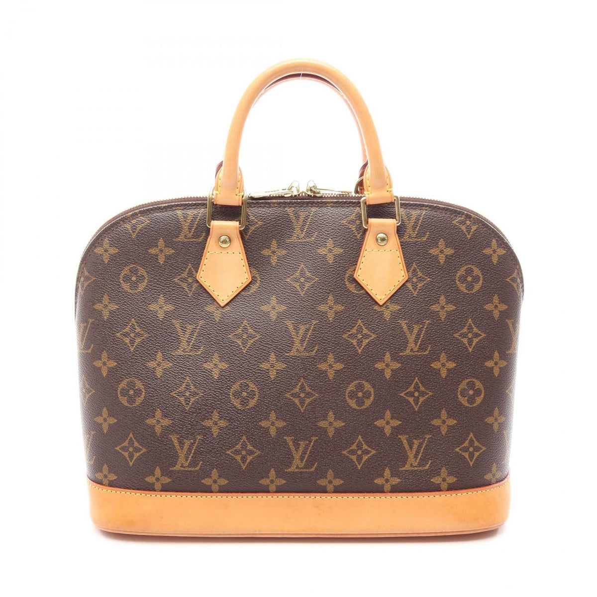 Louis Vuitton Brown Monogram Monogram Leather Handbag (Pre-Owned)