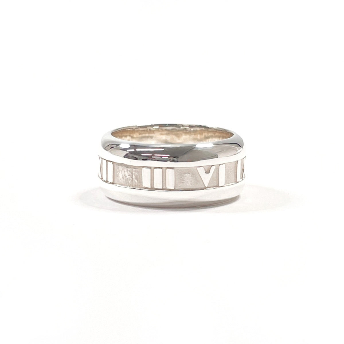 Tiffany Silver Silver 925 Band Ring (Pre-Owned)