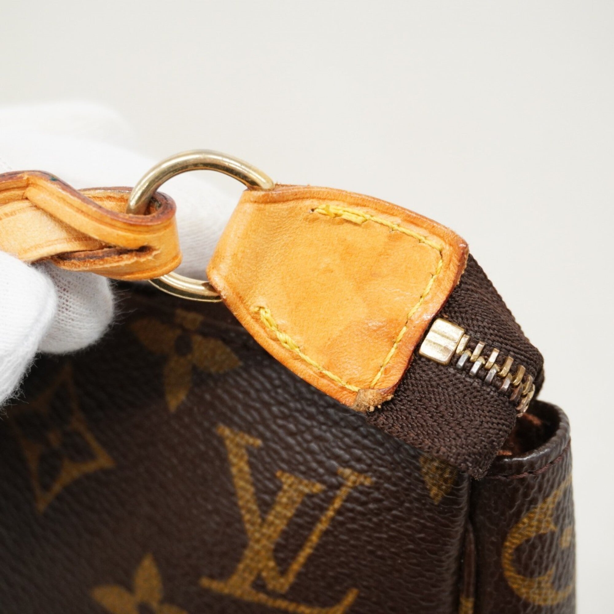 Louis Vuitton Brown Pouch (Pre-Owned)