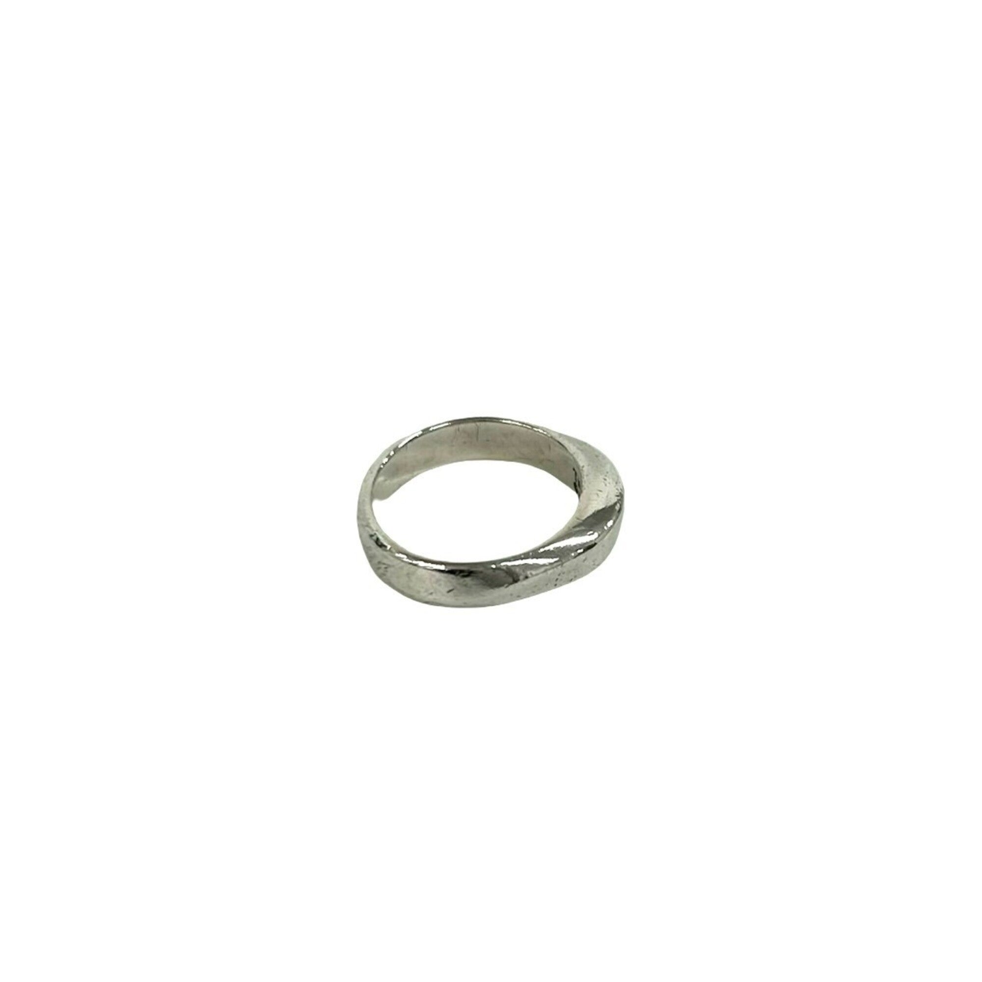 Tiffany Silver Silver 925 Band Ring (Pre-Owned)
