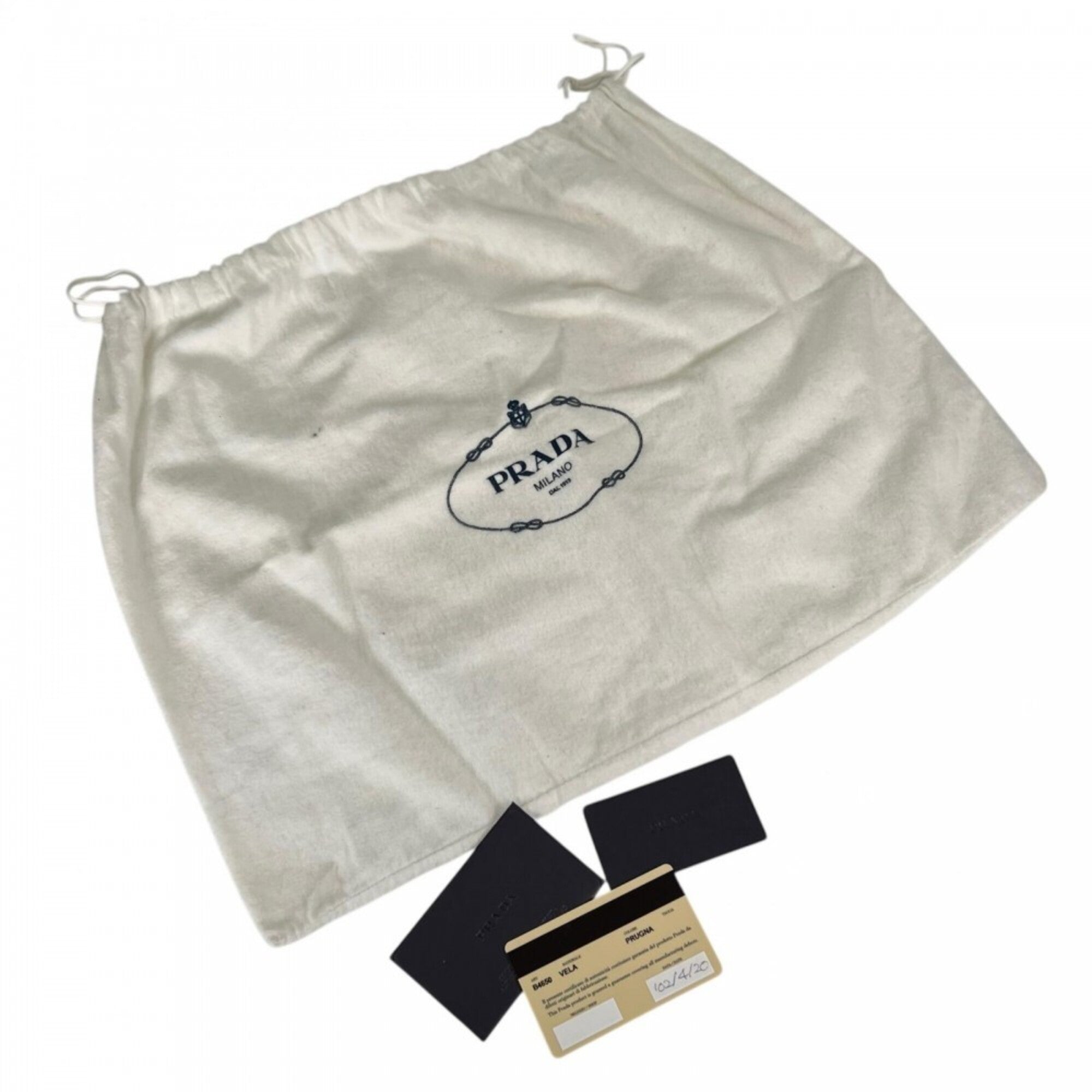 Prada Navy White (Pre-Owned)