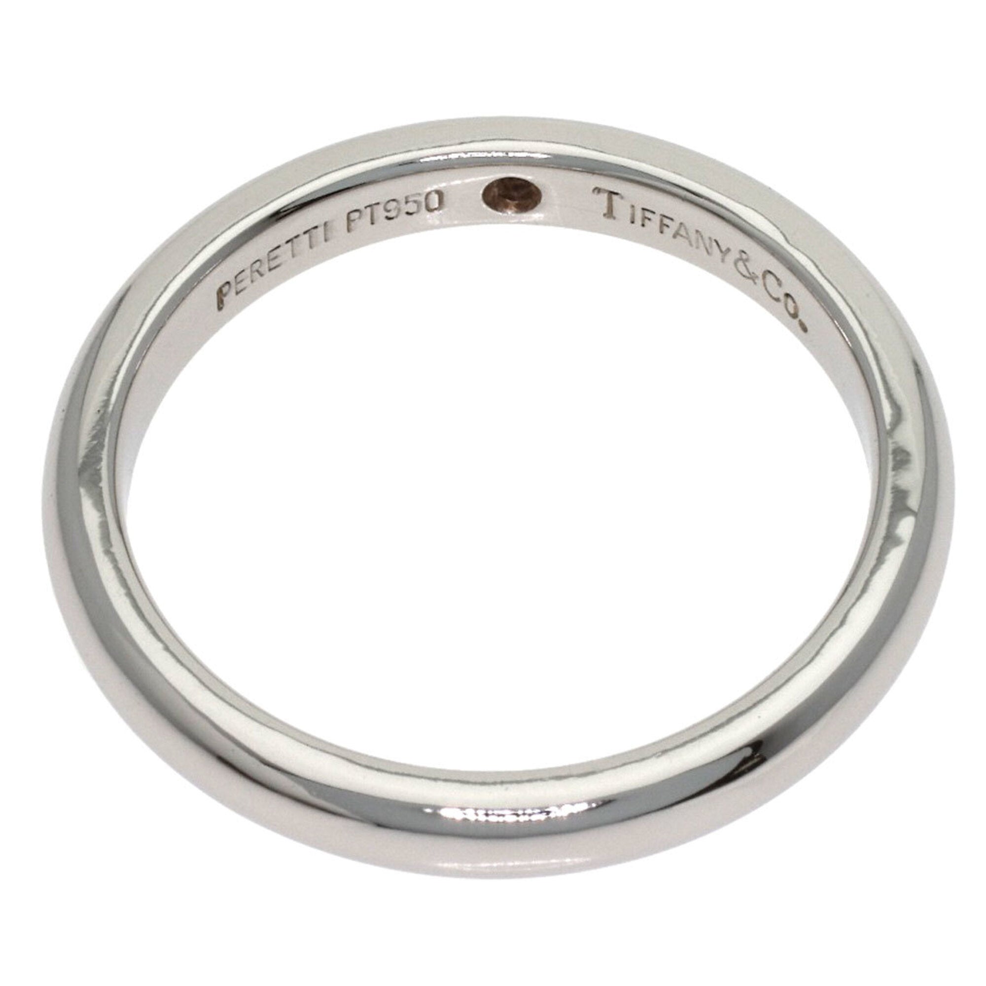Tiffany Platinum 950 Band Ring (Pre-Owned)